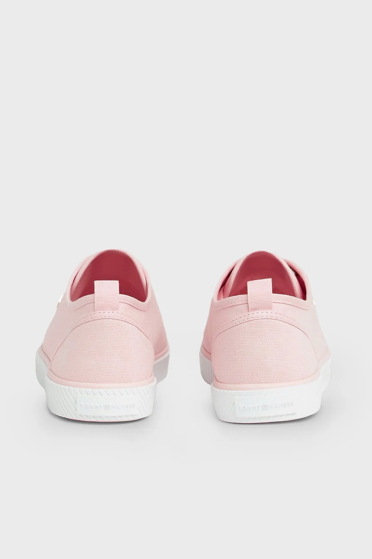 Tommy Hilfiger Logolu Sneaker Bayan Ayakkabı FW0FW08063 TJQ PEMBE - 4