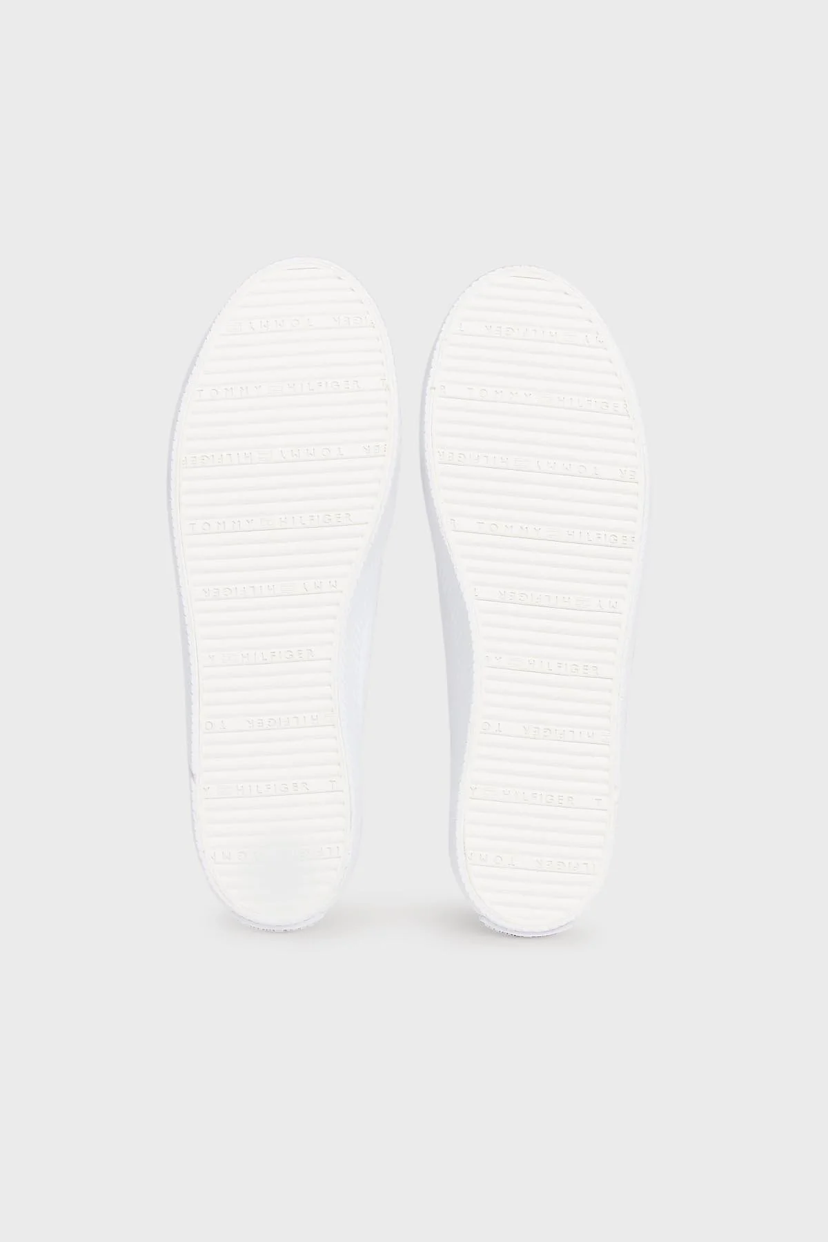 Tommy Hilfiger Logolu Sneaker Bayan Ayakkabı FW0FW08063 YBS BEYAZ - 5