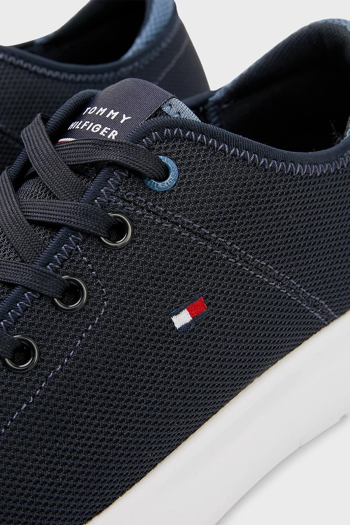 Tommy Hilfiger Logolu Sneaker Erkek Ayakkabı FM0FM04426 DW5 LACİVERT - 3