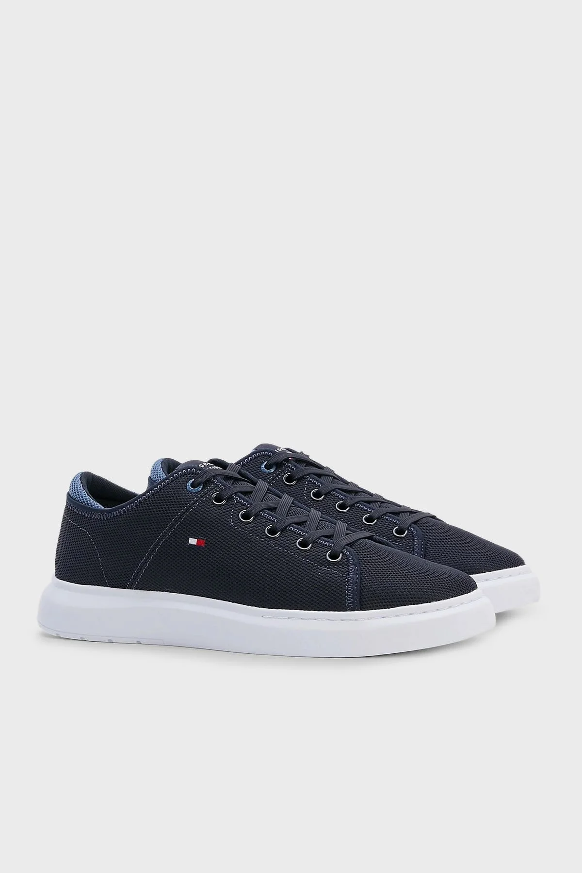 Tommy Hilfiger Logolu Sneaker Erkek Ayakkabı FM0FM04426 DW5 LACİVERT - 4