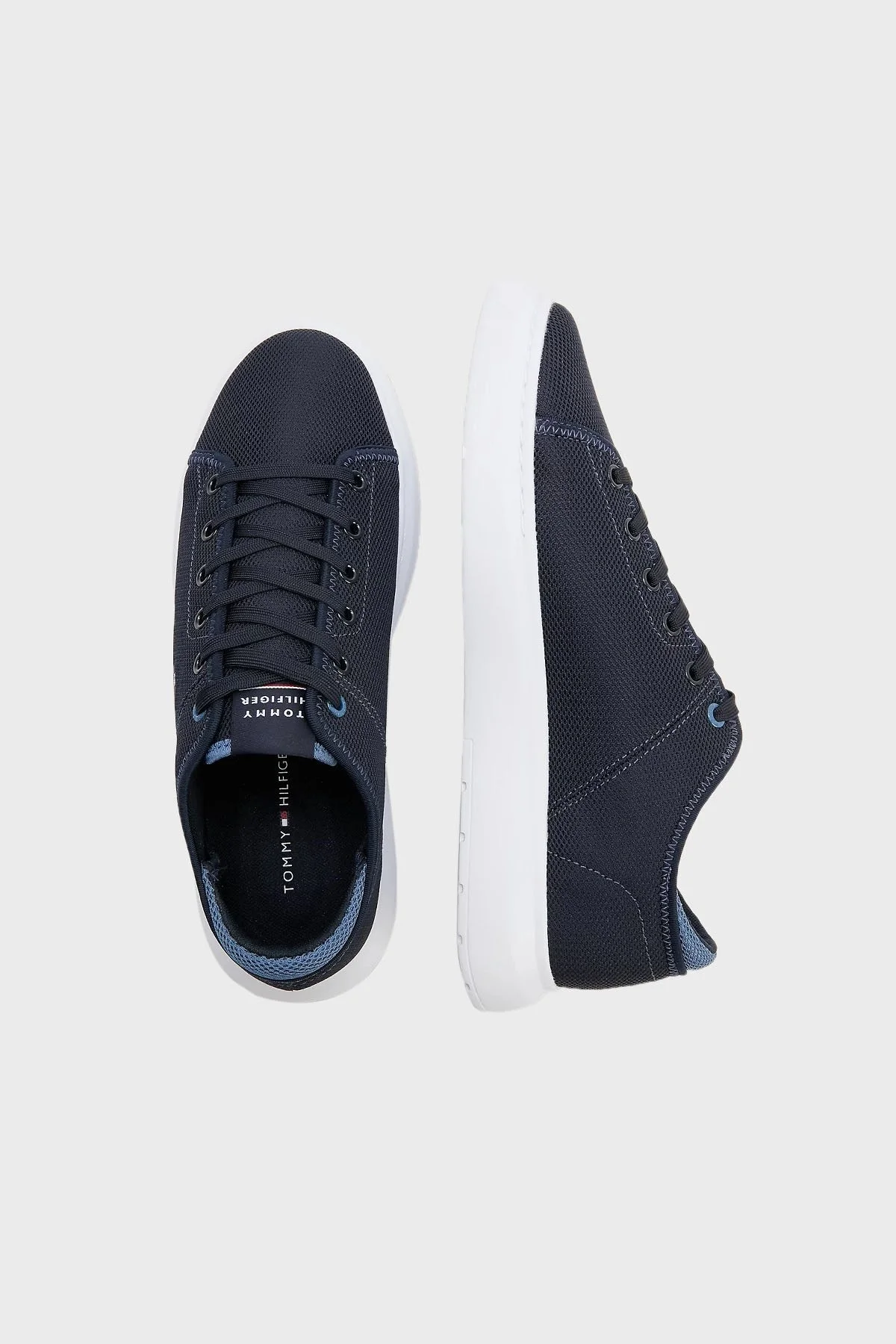 Tommy Hilfiger Logolu Sneaker Erkek Ayakkabı FM0FM04426 DW5 LACİVERT - 6