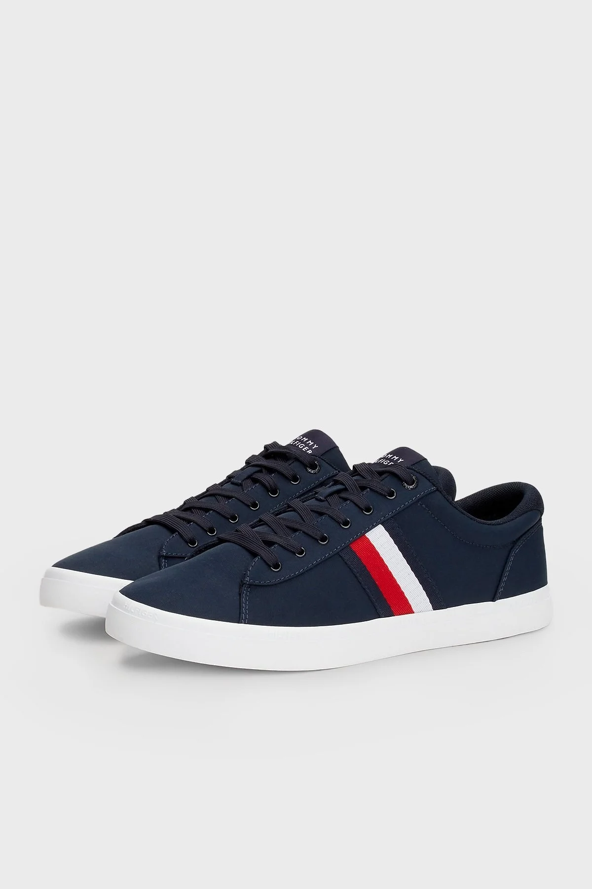 Tommy Hilfiger Logolu Sneaker Erkek Ayakkabı FM0FM05072 DW5 LACİVERT - 3