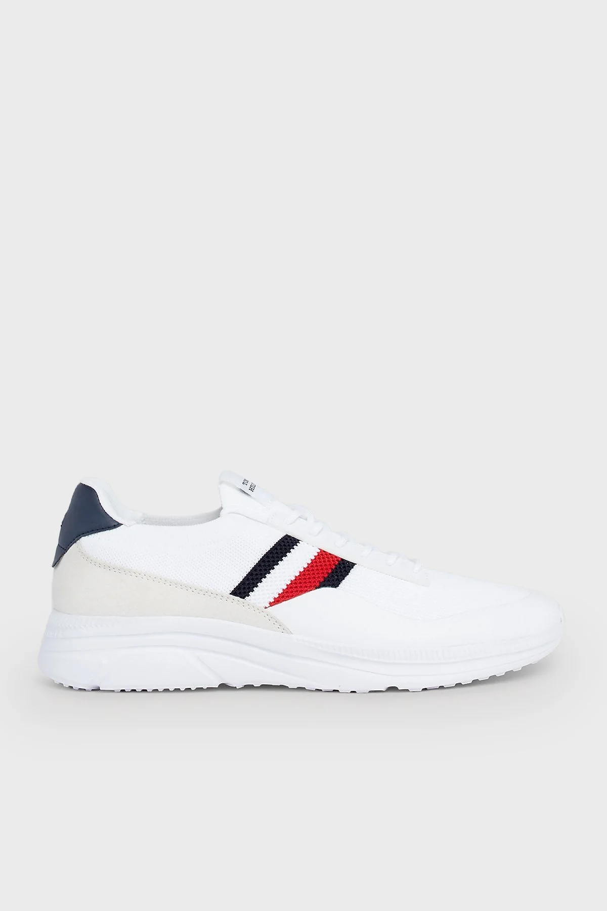 Tommy Hilfiger Logolu Sneaker Erkek Ayakkabı FM0FM05135 YBS BEYAZ - 1