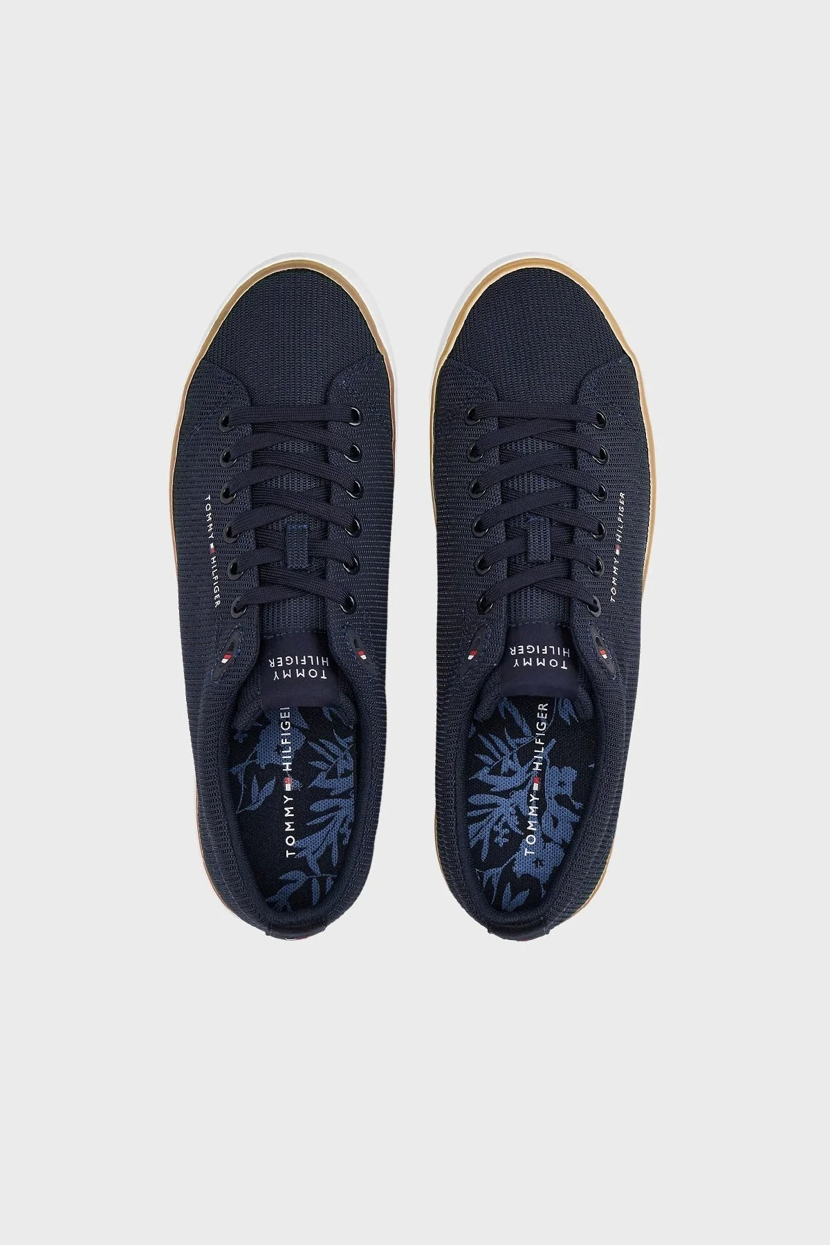 Tommy Hilfiger Logolu Sneaker Erkek Ayakkabı FM0FM05513 DW5 LACİVERT - 4