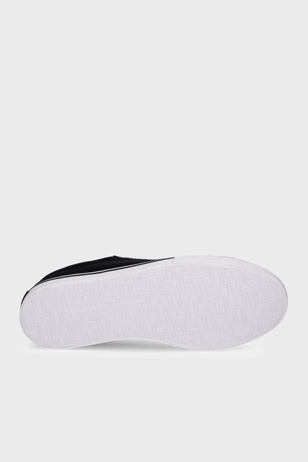 Tommy Hilfiger Logolu Sneaker Erkek Ayakkabı FM0FM05688 BDS SİYAH - 5