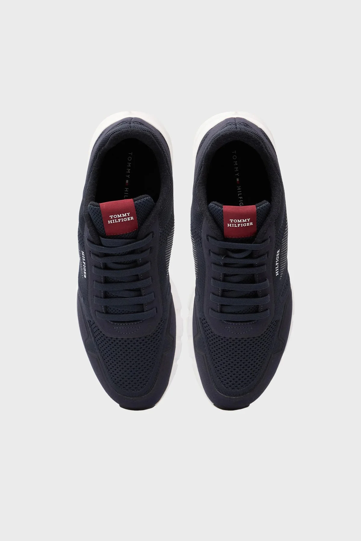 Tommy Hilfiger Logolu Sneaker Erkek Ayakkabı FM0FM05720 DW5 LACİVERT - 5