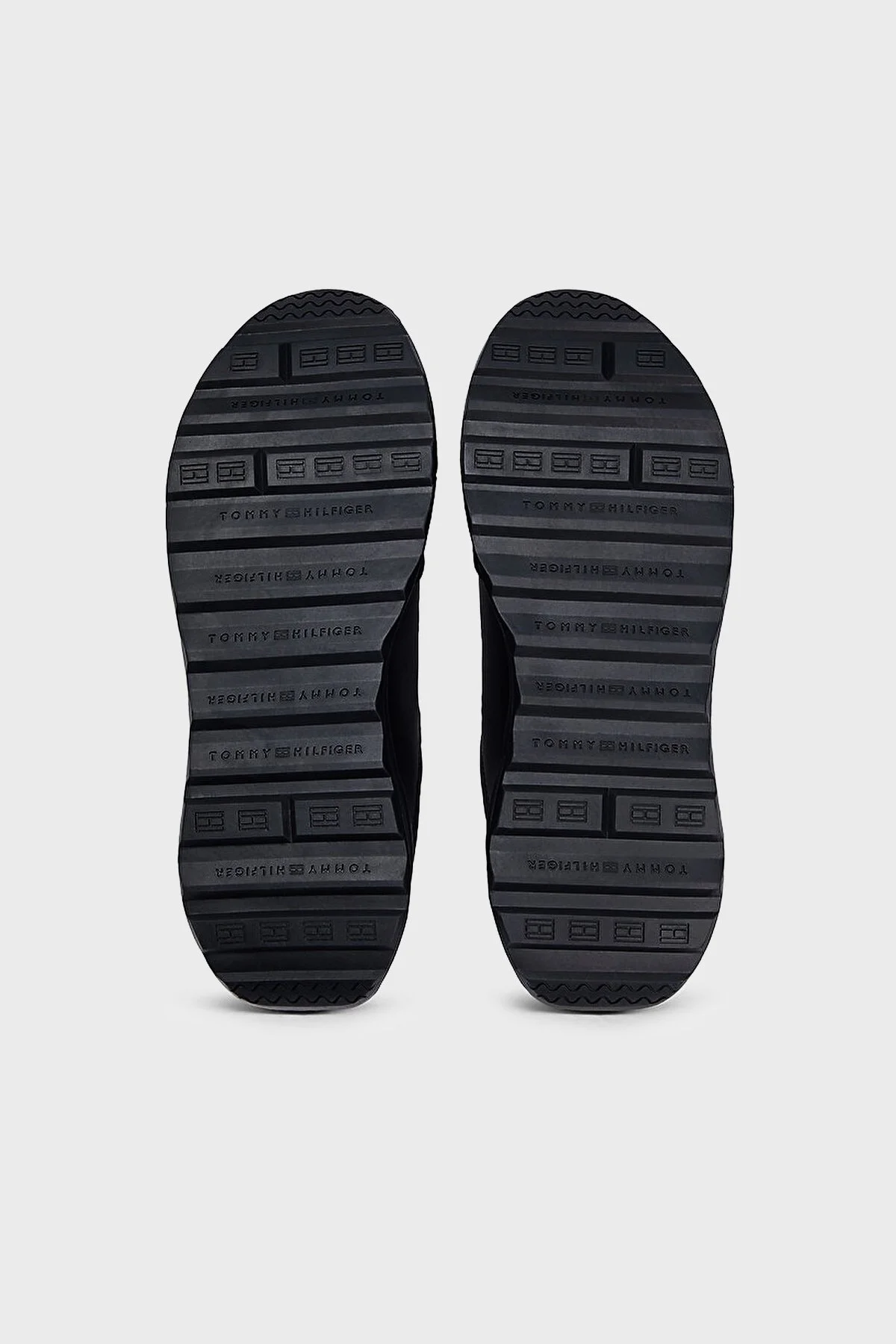 Tommy Hilfiger Logolu Sneaker Erkek Ayakkabı FM0FM05721 BDS SİYAH - 7