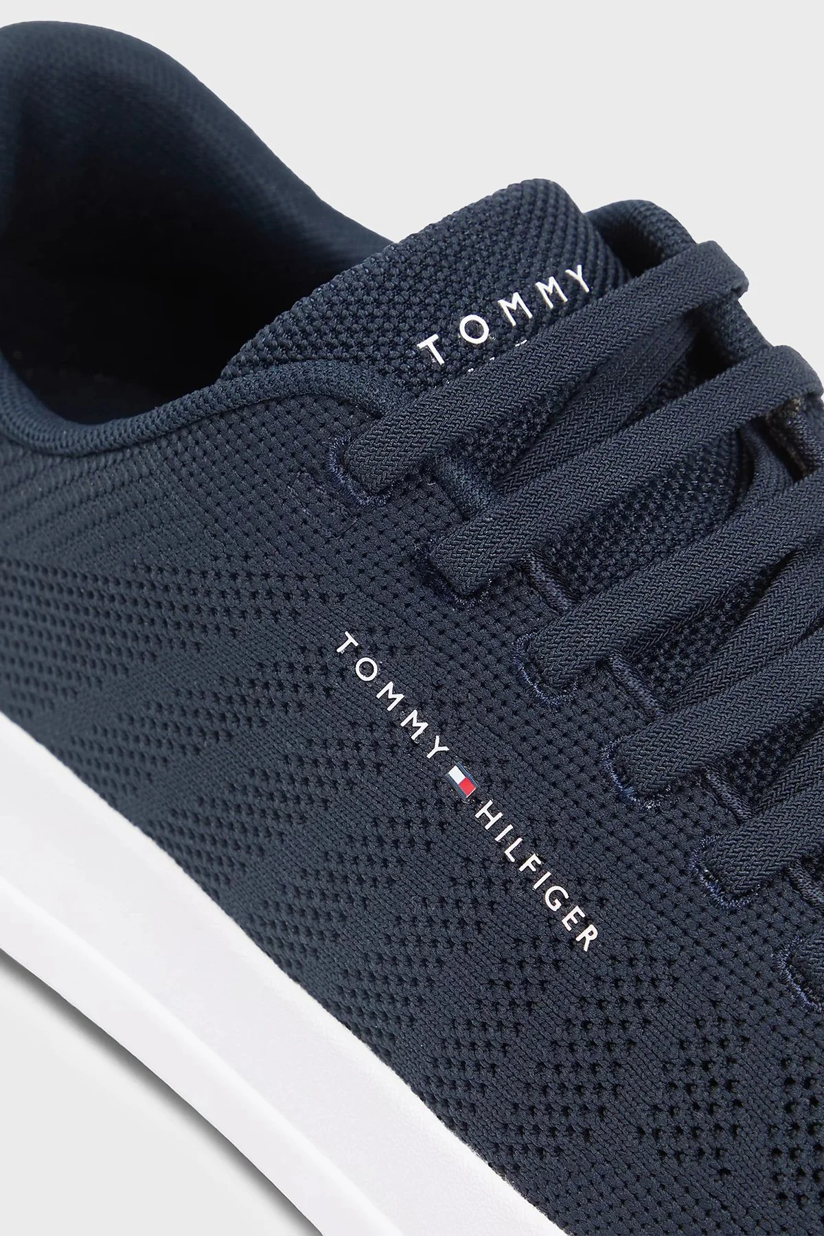 Tommy Hilfiger Logolu Sneaker Erkek Ayakkabı FM0FM05823 DW5 LACİVERT - 5