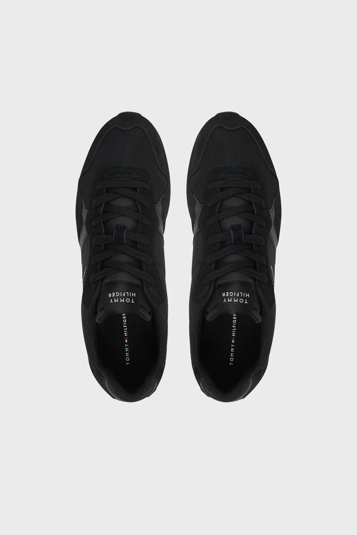 Tommy Hilfiger Logolu Sneaker Erkek Ayakkabı FM0FM05830 BDS SİYAH - 3