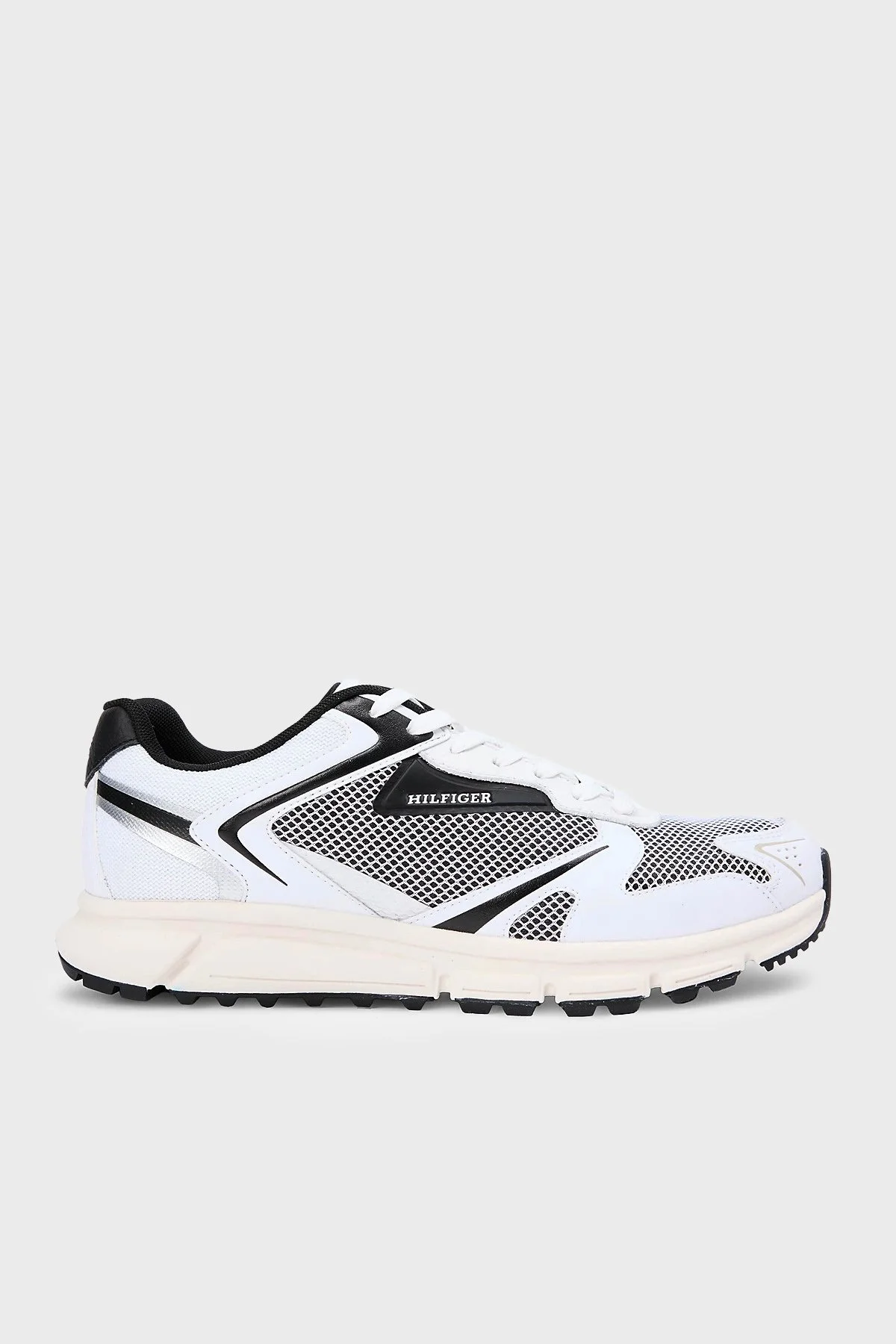 Tommy Hilfiger Logolu Sneaker Erkek Ayakkabı FM0FM05833 BDS SİYAH - 1