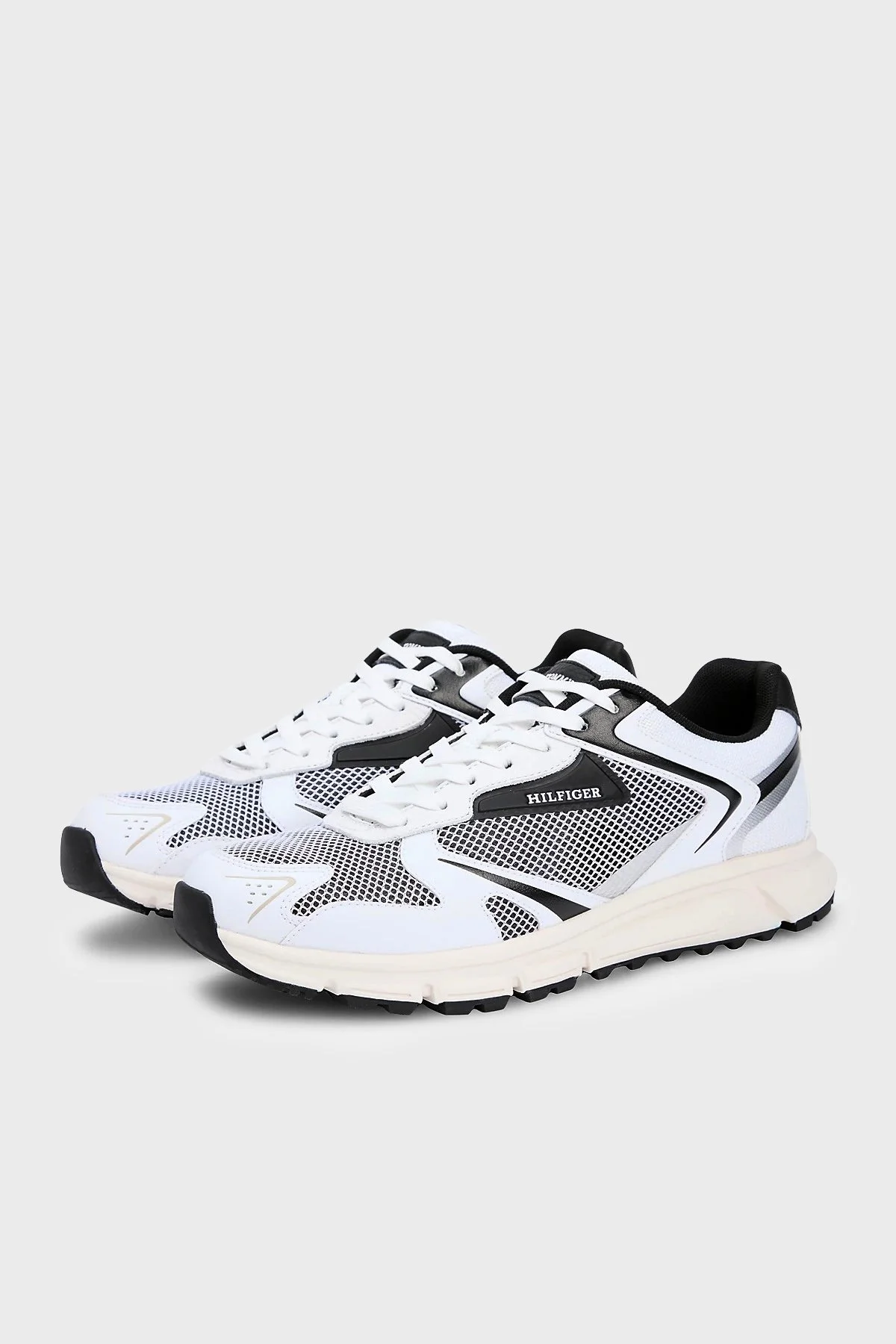 Tommy Hilfiger Logolu Sneaker Erkek Ayakkabı FM0FM05833 BDS SİYAH - 3