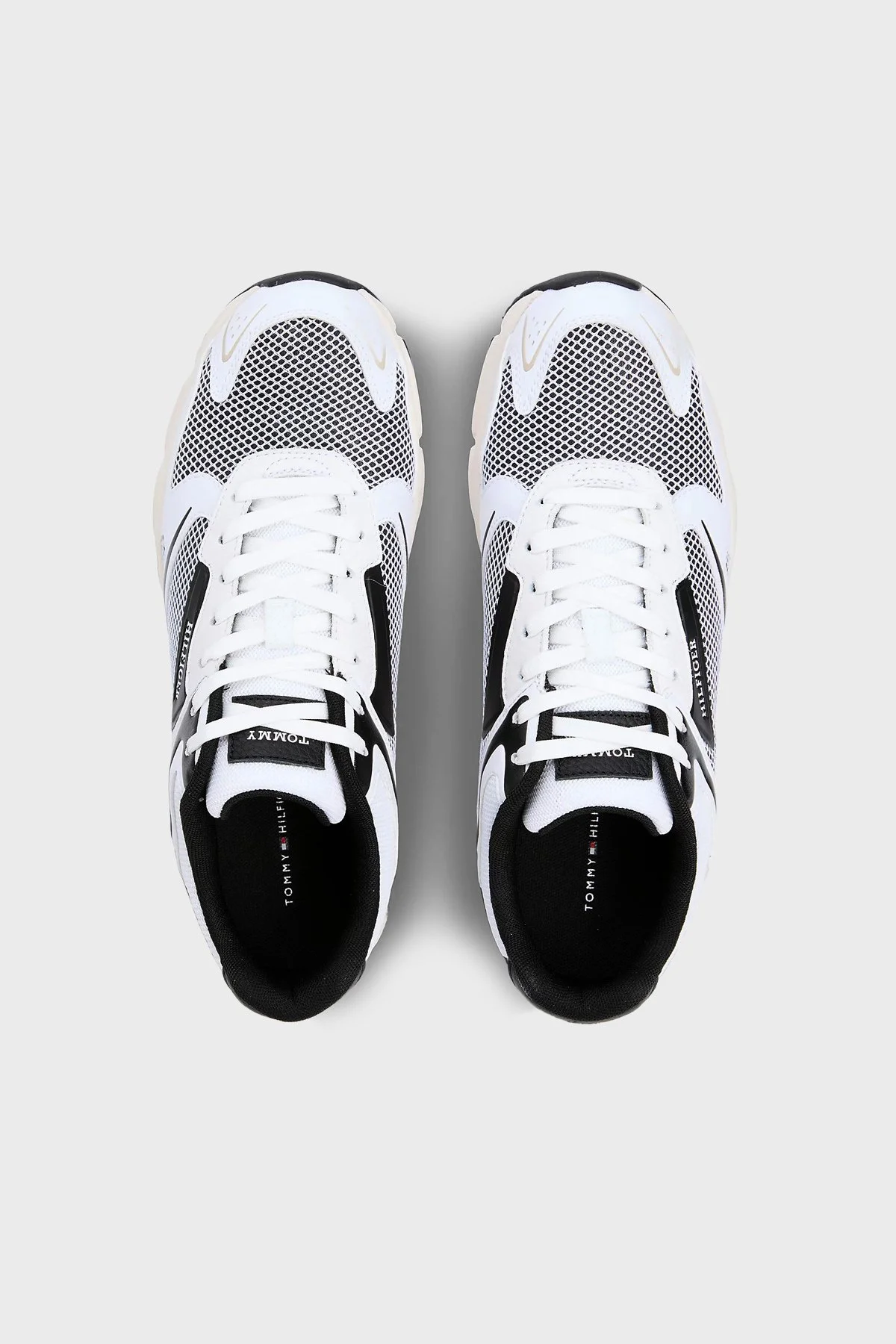 Tommy Hilfiger Logolu Sneaker Erkek Ayakkabı FM0FM05833 BDS SİYAH - 4