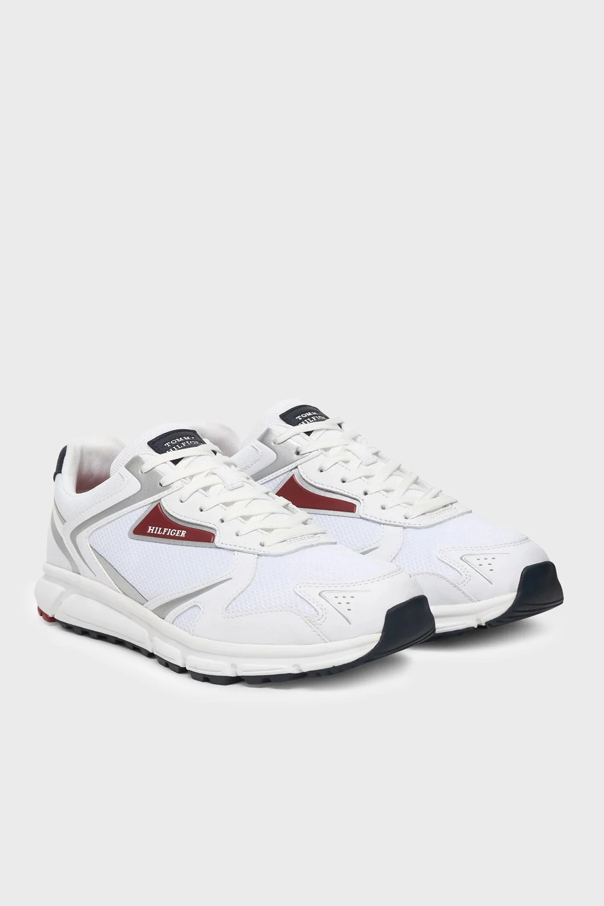 Tommy Hilfiger Logolu Sneaker Erkek Ayakkabı FM0FM05833 YBS BEYAZ - 2