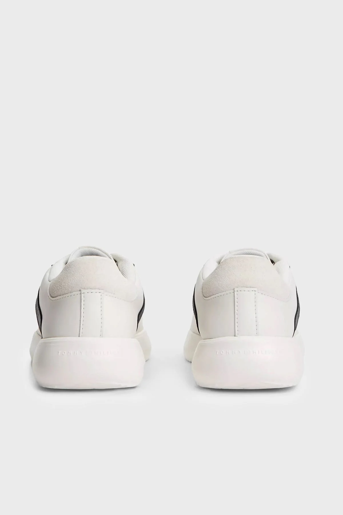 Tommy Hilfiger Logolu Sneaker Erkek Ayakkabı FM0FM05885 0GZ Beyaz-mavi - 6