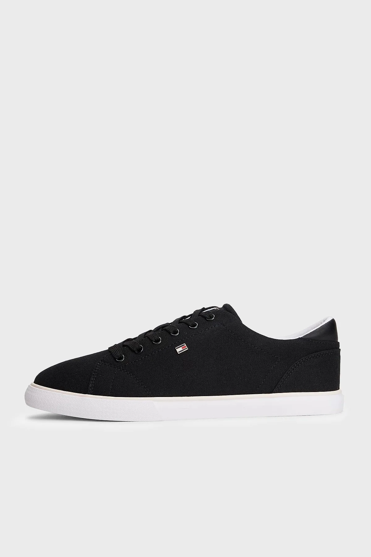 Tommy Hilfiger Logolu Sneaker Kadın Ayakkabı FW0FW09102 BDS SİYAH - 2