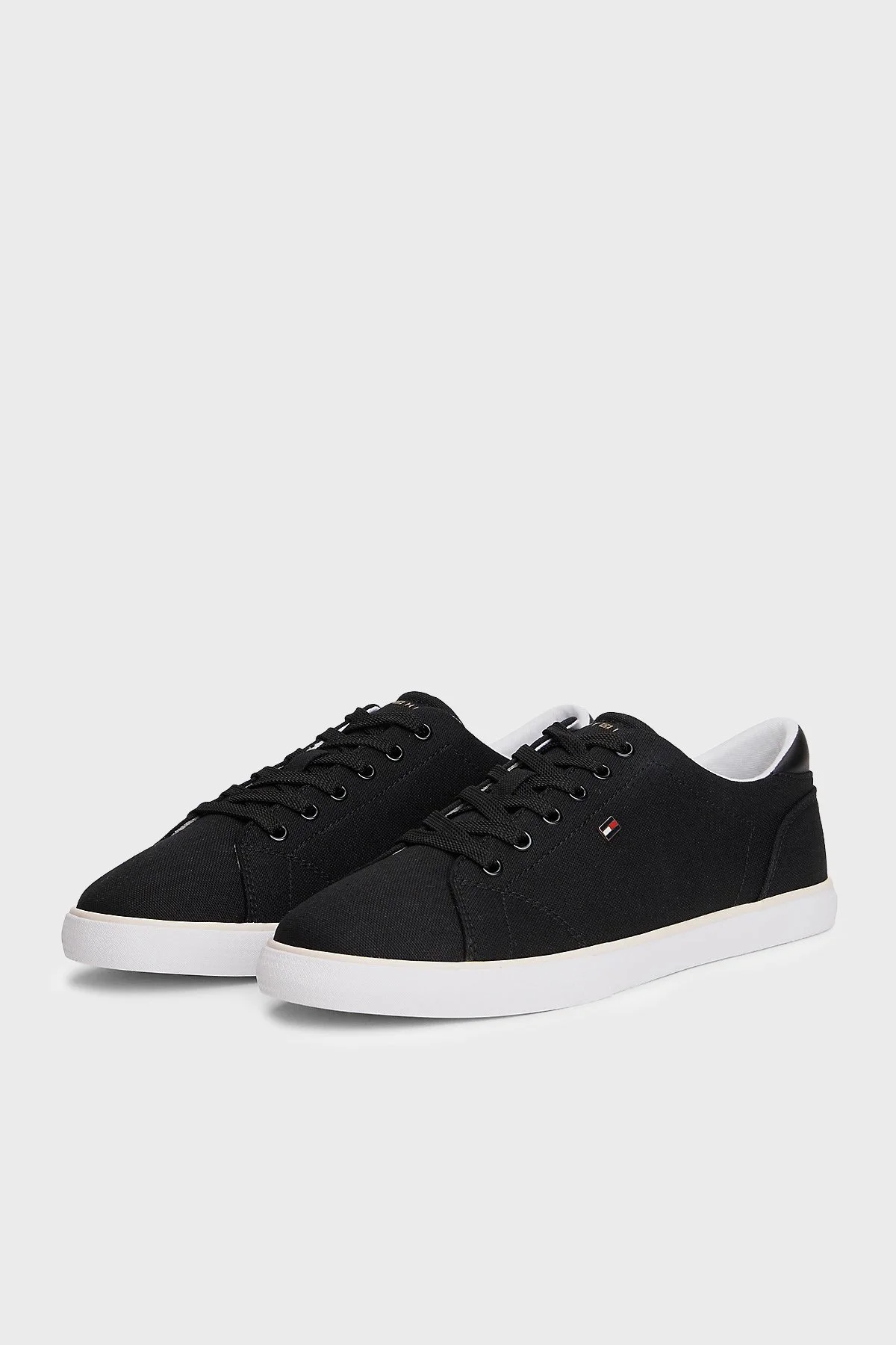 Tommy Hilfiger Logolu Sneaker Kadın Ayakkabı FW0FW09102 BDS SİYAH - 3