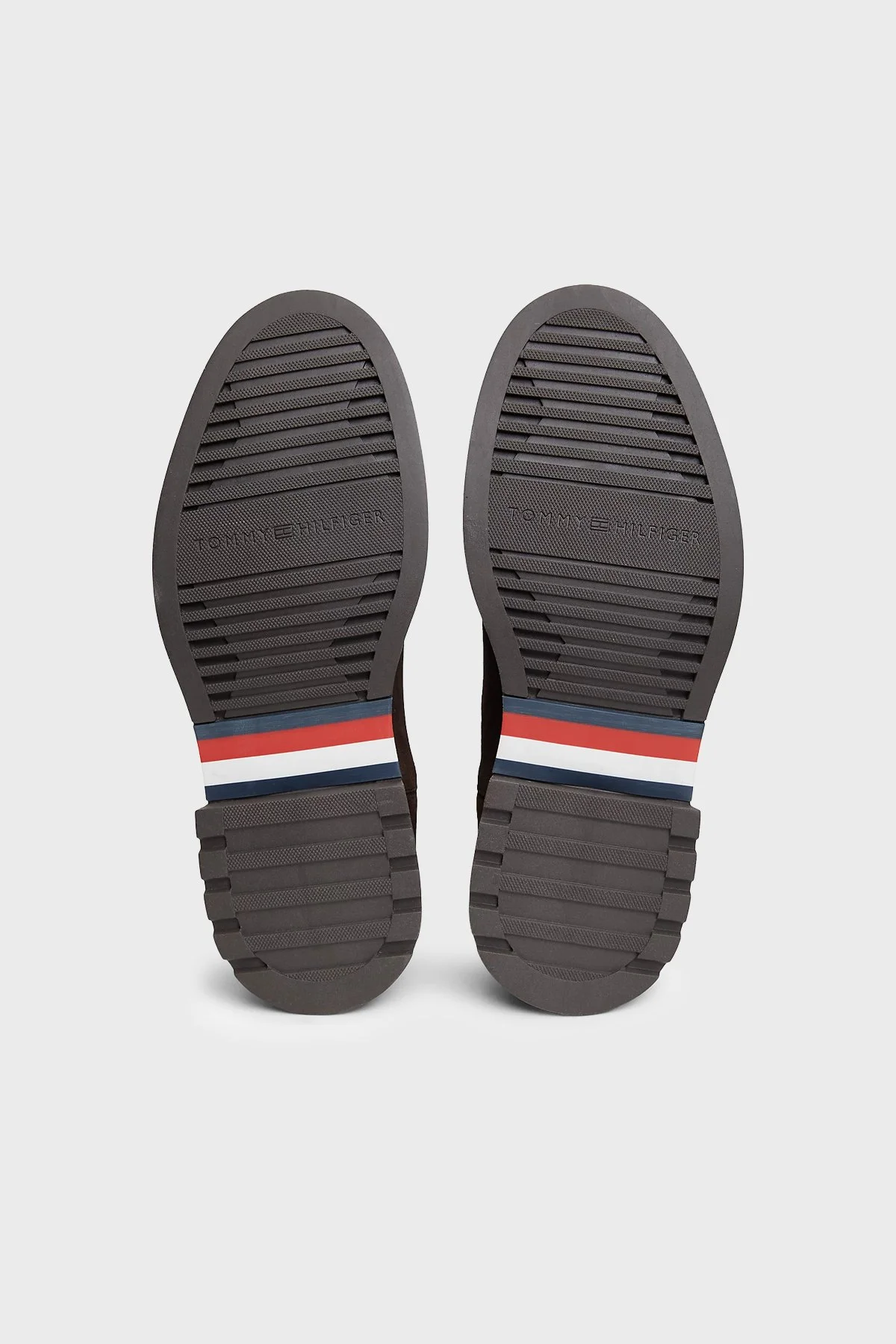 Tommy Hilfiger Logolu Süet Erkek Bot FM0FM05952 GT6 Koyu kahve - 8
