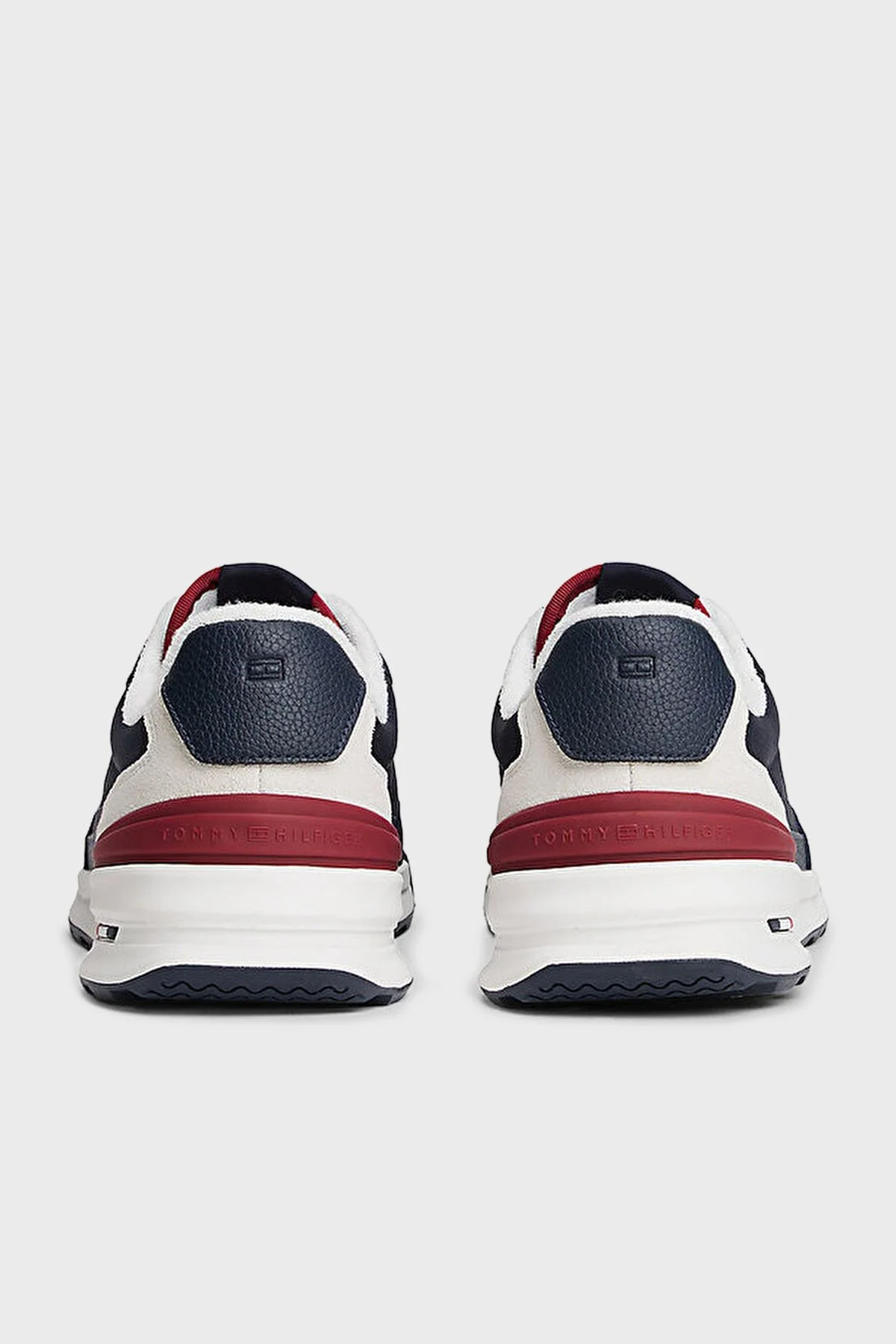 Tommy Hilfiger Logolu Süet Sneaker Erkek Ayakkabı FM0FM05640 DW5 LACİVERT - 6