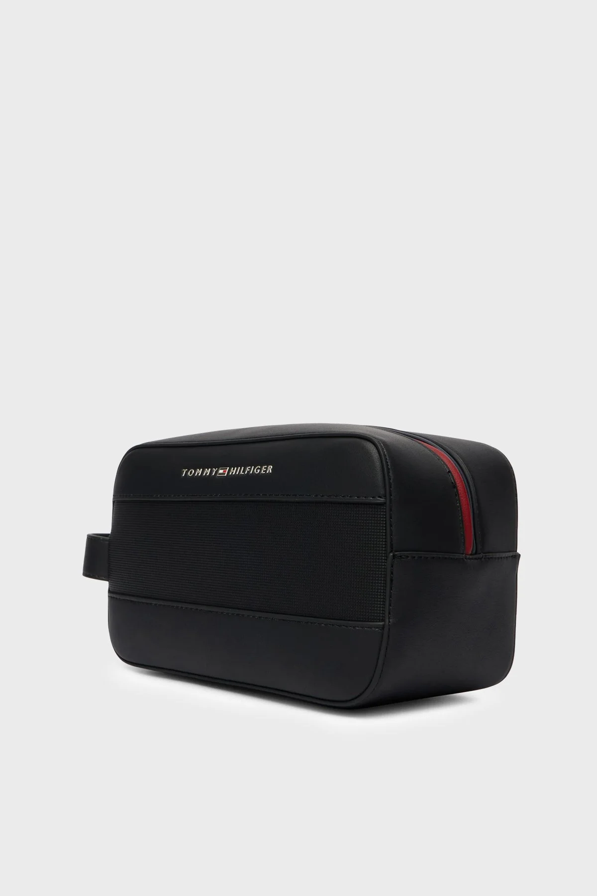 Tommy Hilfiger Logolu Tek Saplı Aksesuar Erkek Çanta AM0AM14161 BDS SİYAH - 4