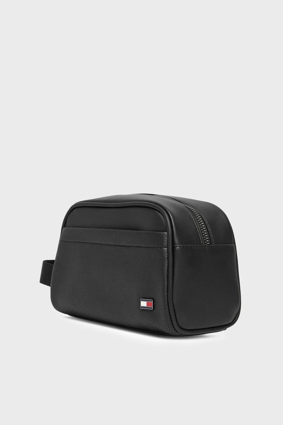 Tommy Hilfiger Logolu Tek Saplı Aksesuar Erkek Çanta AM0AM14764 BDS Siyah - 3