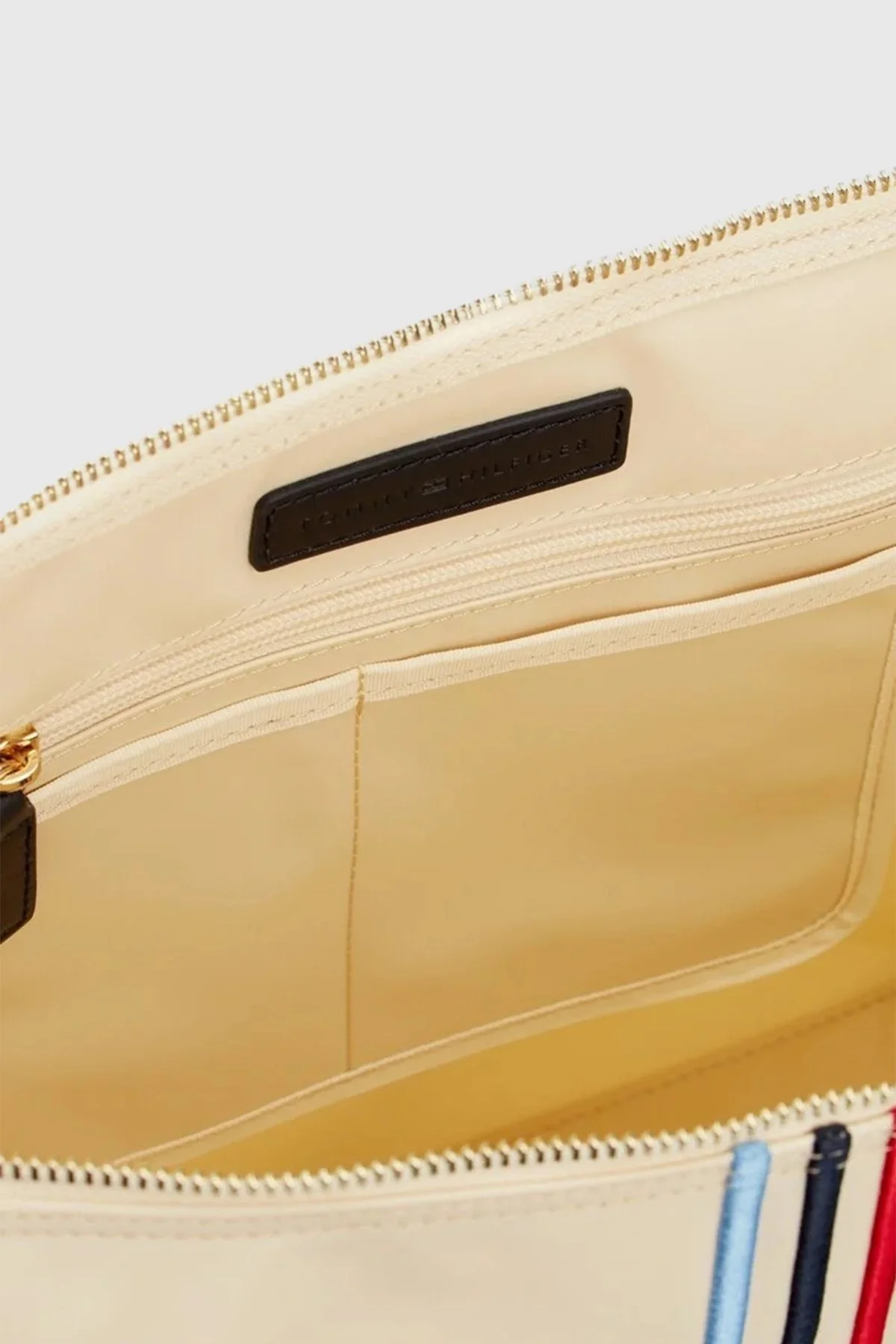 Tommy Hilfiger Logolu Tote Bayan Çanta AW0AW15981 AEF BEJ - 3