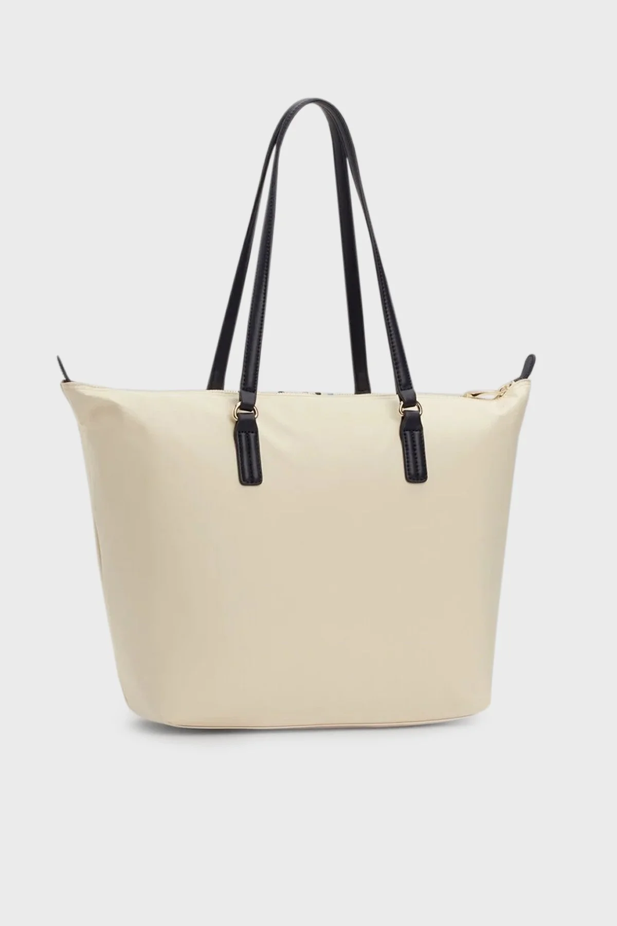 Tommy Hilfiger Logolu Tote Bayan Çanta AW0AW15981 AEF BEJ - 5
