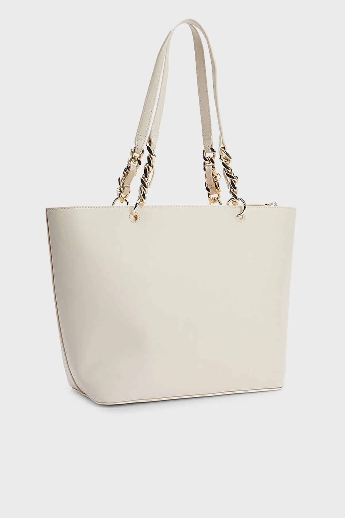 Tommy Hilfiger Logolu Zincir Askılı Bayan Çanta AW0AW14179 AA8 KREM - 3