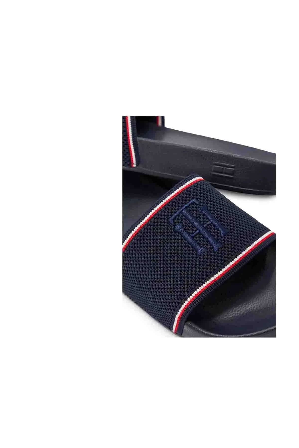 Tommy Hilfiger Marka Logolu Bayan Terlik FW0FW05456 DW5 LACİVERT - 5