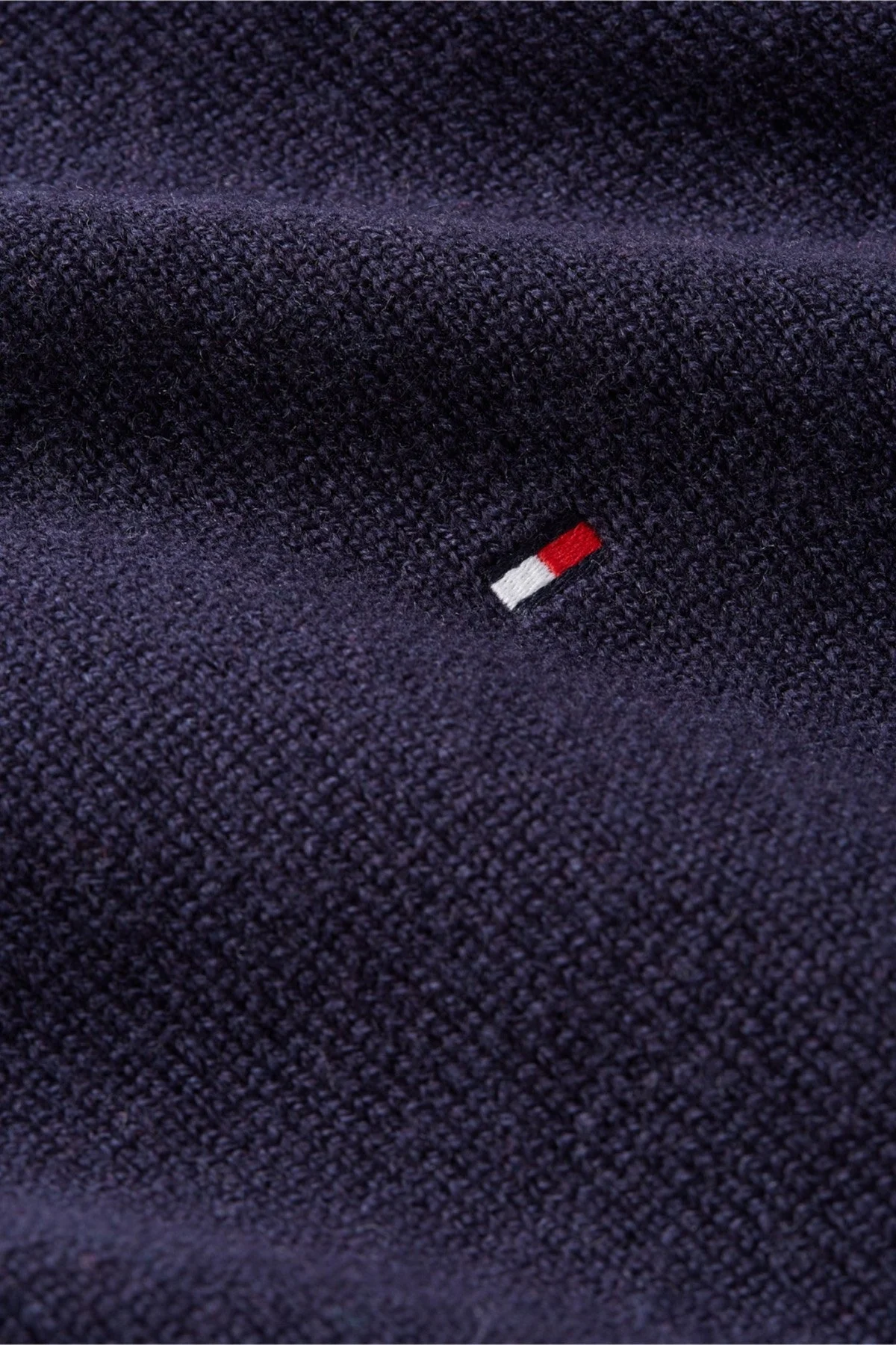 Tommy Hilfiger Merinos Yünü Örgü Erkek Kazak MW0MW33101 DW5 LACİVERT - 2