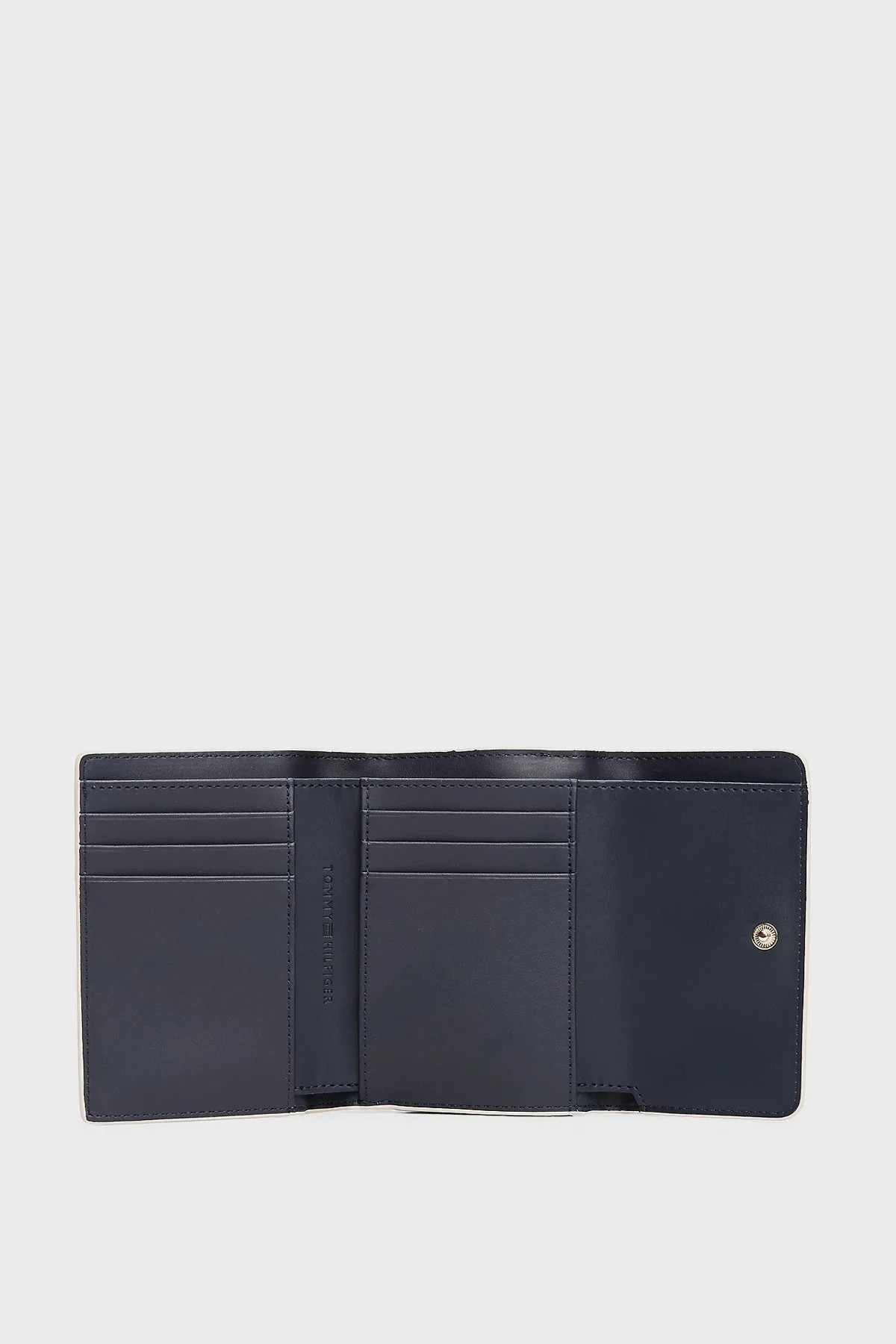 Tommy Hilfiger Monogram Logo Baskılı Bayan Cüzdan AW0AW17257 AA8 BEJ - 3