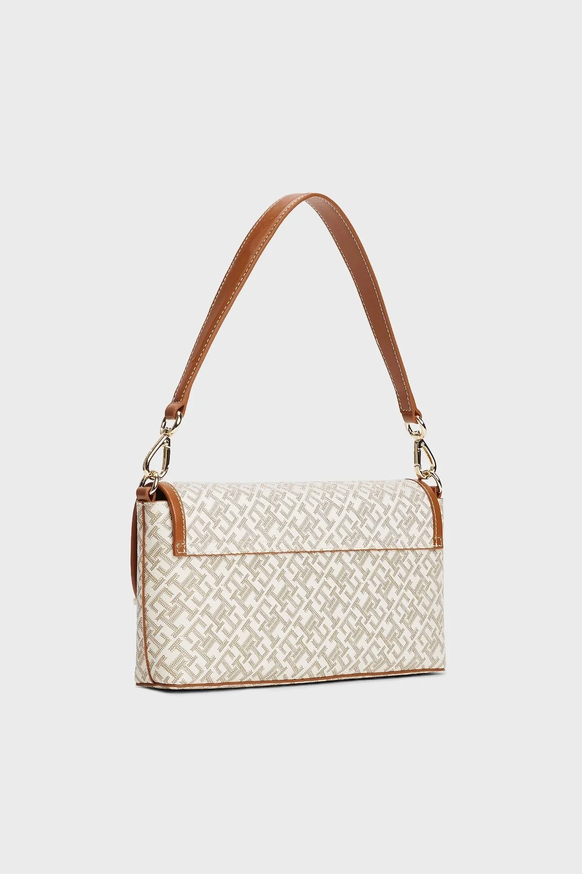 Tommy Hilfiger Monogram Logolu Bayan Çanta AW0AW17341 RBC KOYU HAKİ - 3