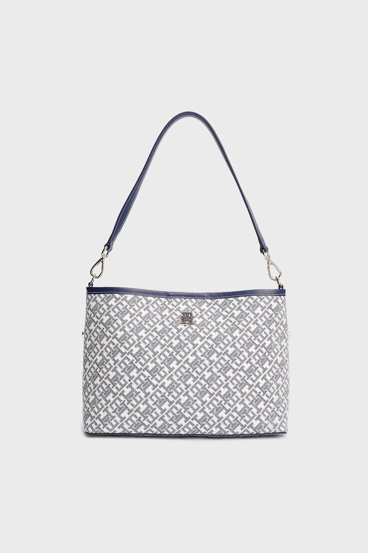 Tommy Hilfiger Monogram Logolu Bayan Çanta AW0AW17342 DW6 LACİVERT - 1