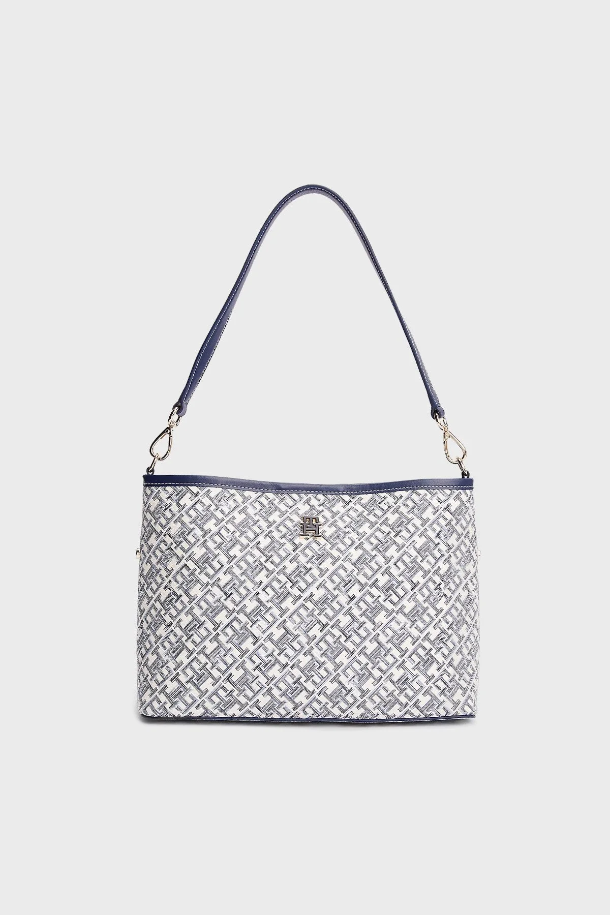 Tommy Hilfiger Monogram Logolu Bayan Çanta AW0AW17342 DW6 LACİVERT - 1