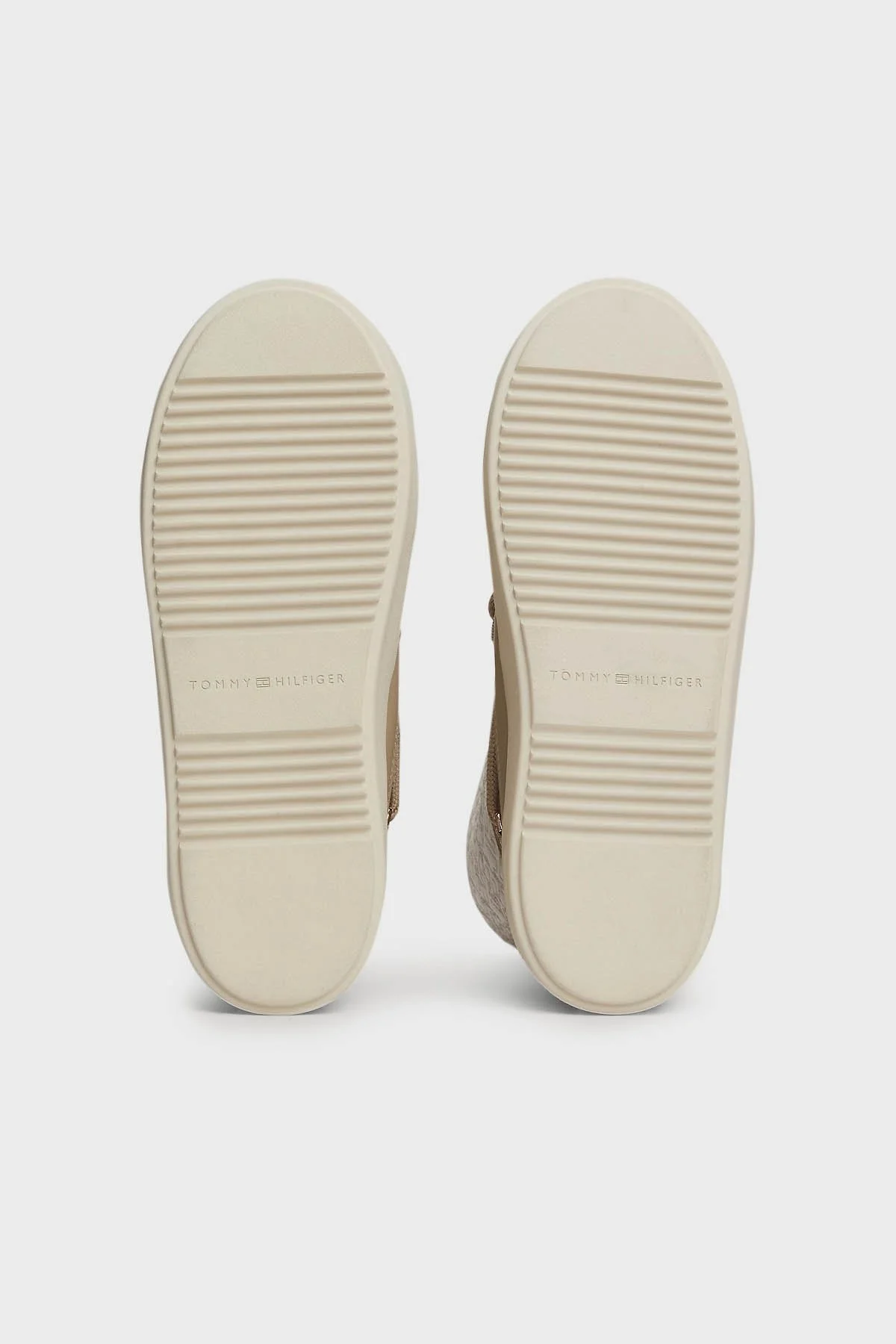 Tommy Hilfiger Monogramlı Bayan Kar Botu FW0FW08430 AEG BEJ - 6