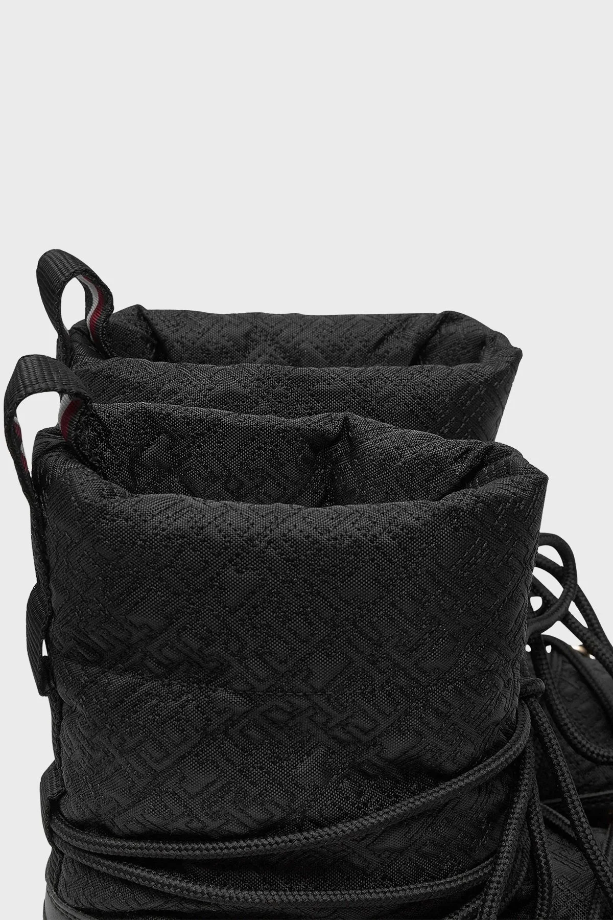 Tommy Hilfiger Monogramlı Bayan Kar Botu FW0FW08430 BDS SİYAH - 5