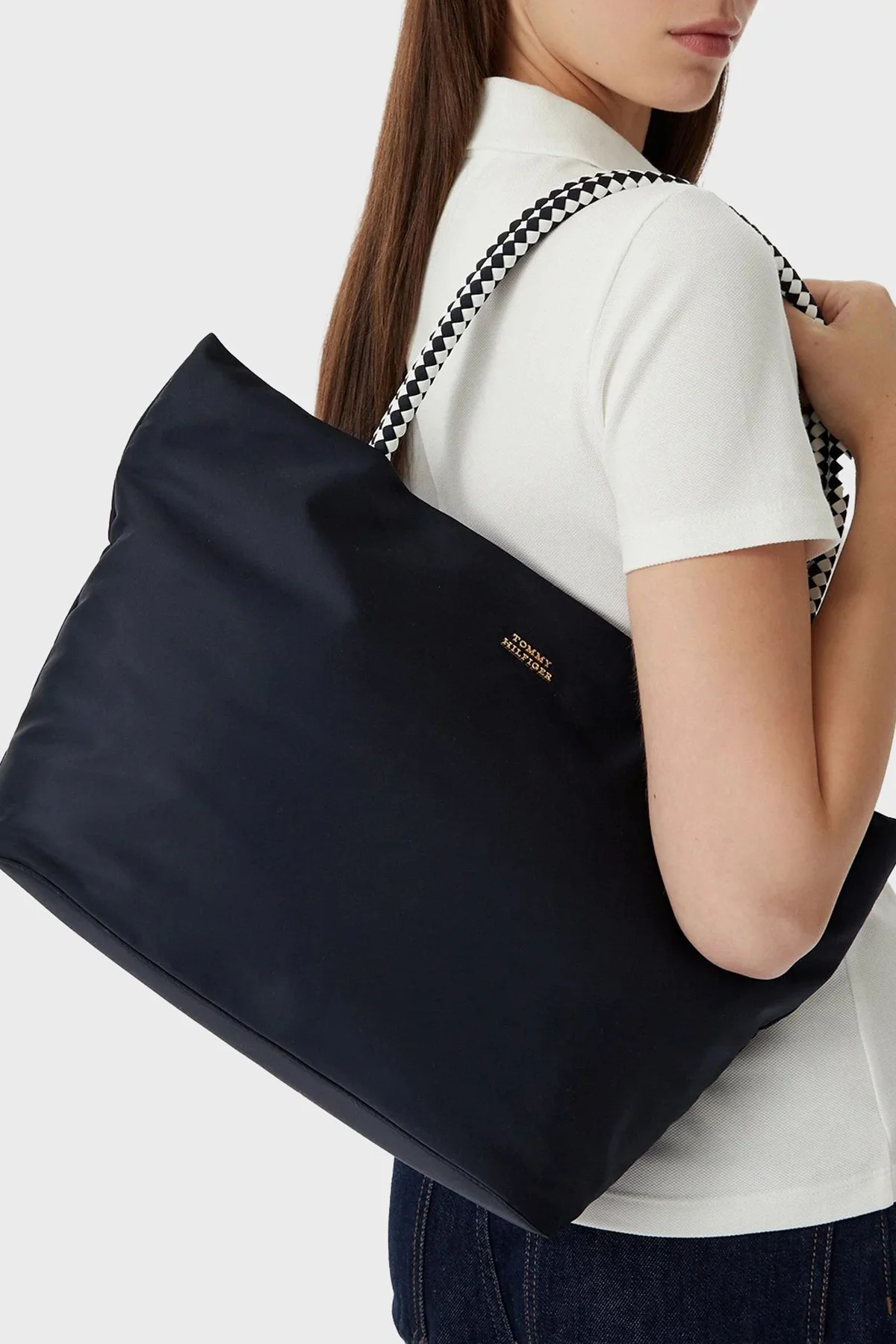 Tommy Hilfiger Omuz Askılı Kadın Çanta AW0AW18862 DW6 Lacivert - 2