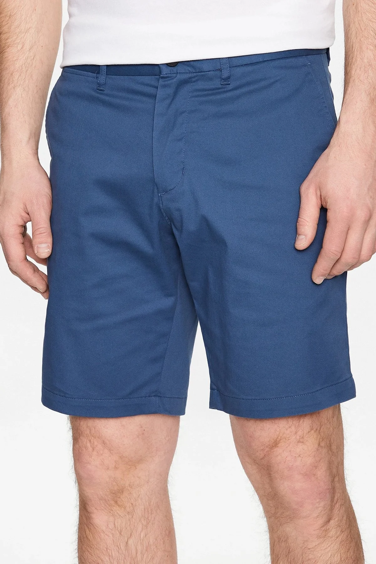 Tommy Hilfiger Organik Pamuklu Regular Fit Cepli Erkek Short MW0MW23563 DBZ İNDİGO - 2
