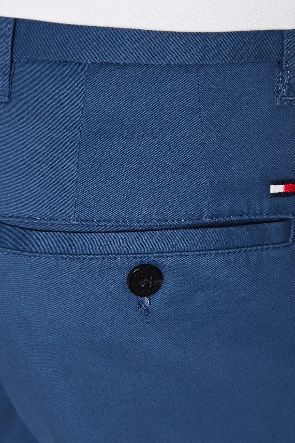 Tommy Hilfiger Organik Pamuklu Regular Fit Cepli Erkek Short MW0MW23563 DBZ İNDİGO - 5