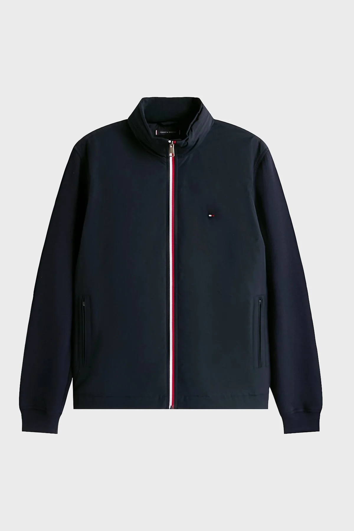 Tommy Hilfiger Pamuk Karışımlı Regular Fit Dik Yaka Erkek Ceket MW0MW39395 DW5 LACİVERT - 5