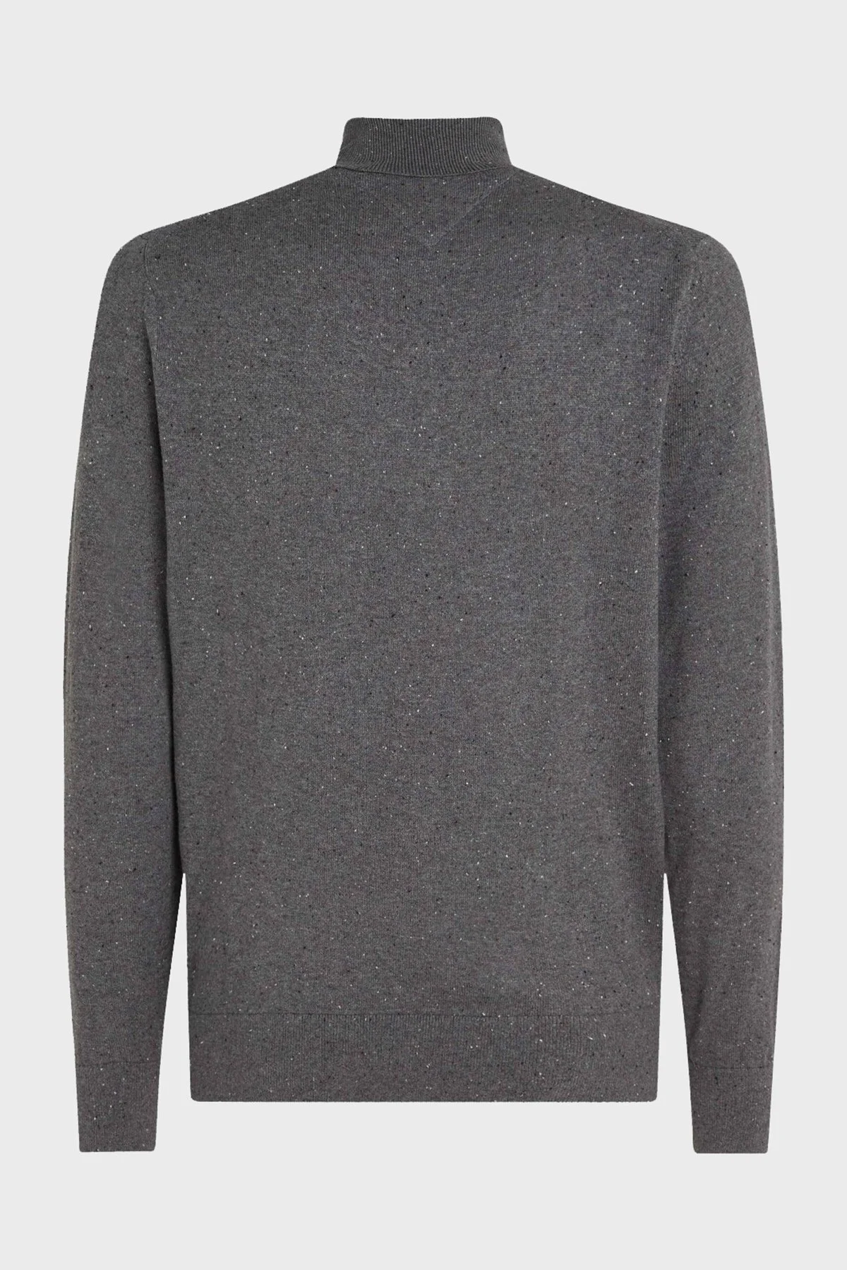 Tommy Hilfiger Pamuk ve Kaşmir Karışımlı Regular Fit Balıkçı Yaka Erkek Kazak MW0MW28048 P91 GRİ - 5