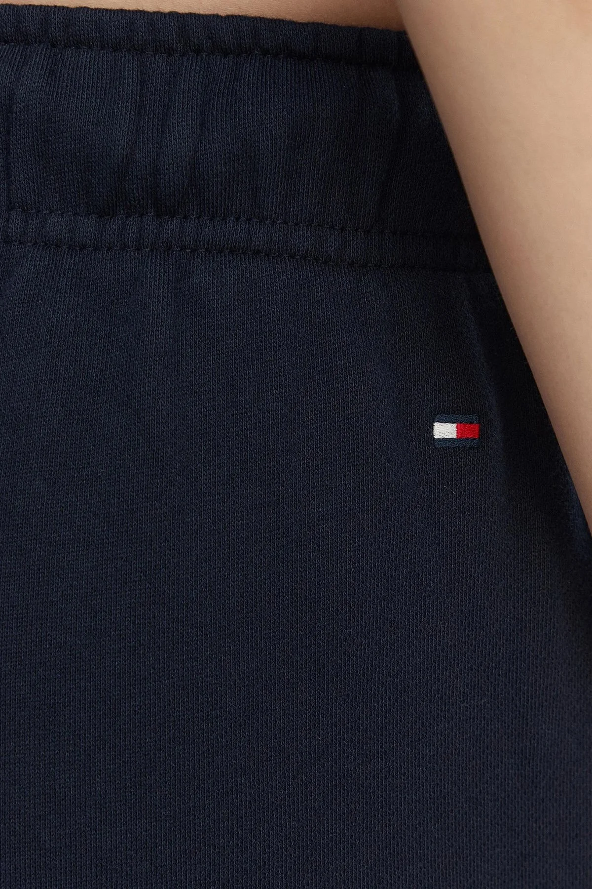 Tommy Hilfiger Pamuklu Comfort Fit Yüksek Bel Kadın Pantolon WW0WW50783 C1G LACİVERT - 5
