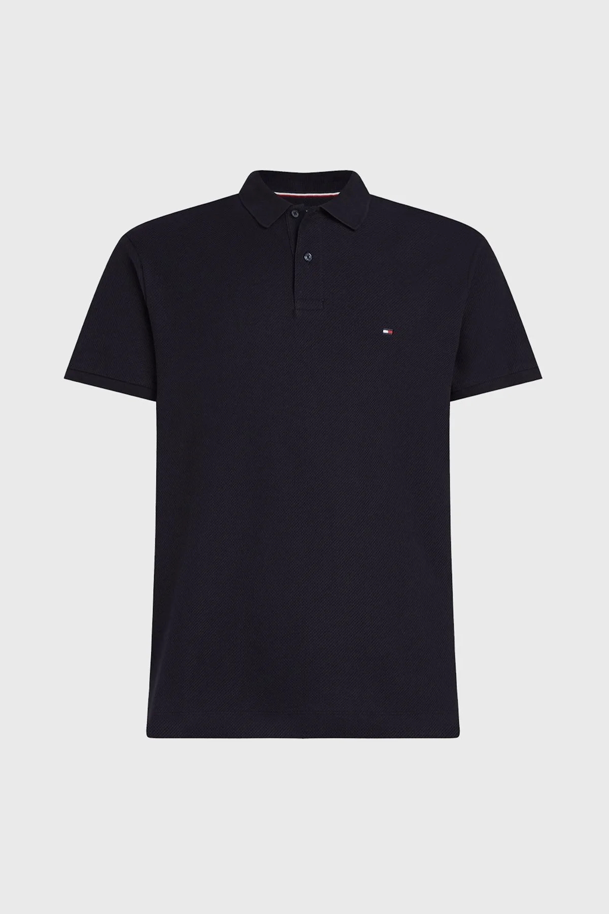 Tommy Hilfiger Pamuklu Erkek Polo Yaka T Shirt MW0MW35626 DW5 LACİVERT - 4