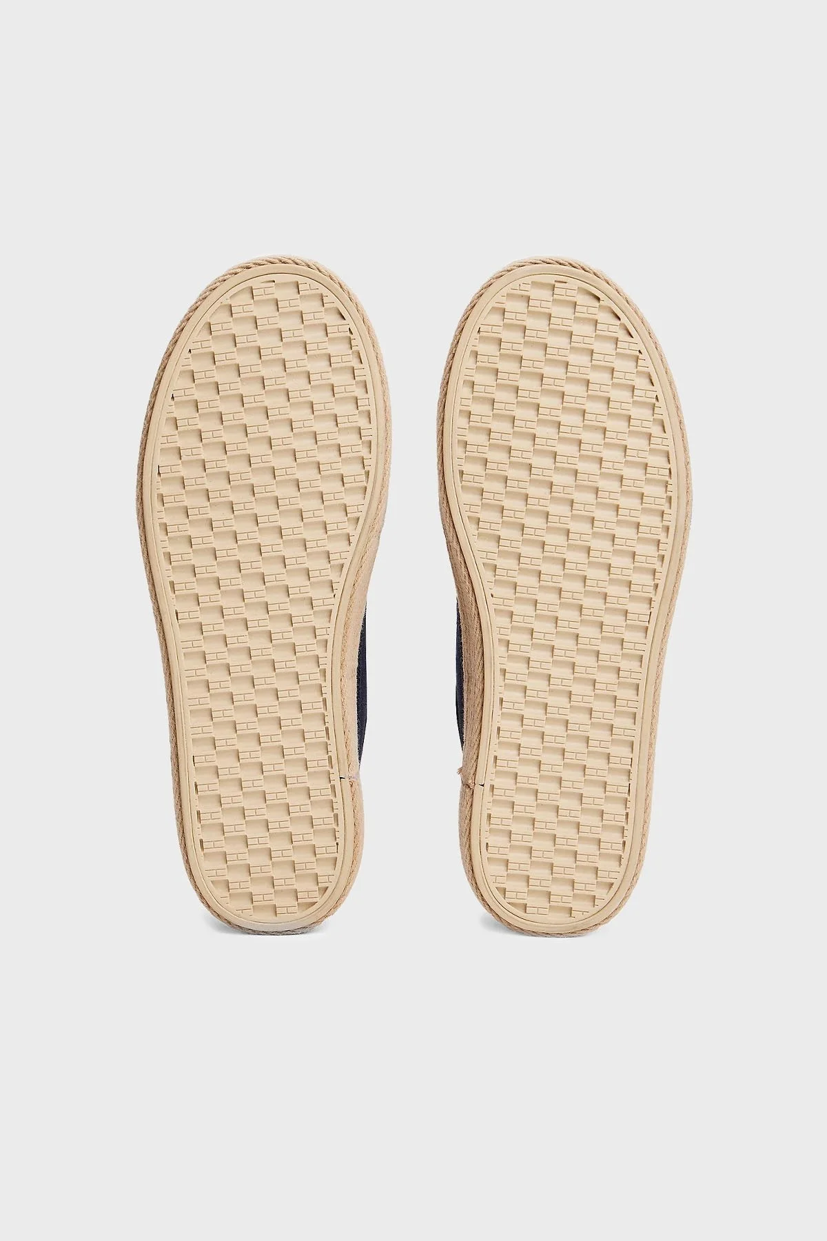 Tommy Hilfiger Pamuklu Hasır Detaylı Sneaker Bayan Ayakkabı FW0FW08404 DW6 LACİVERT - 6