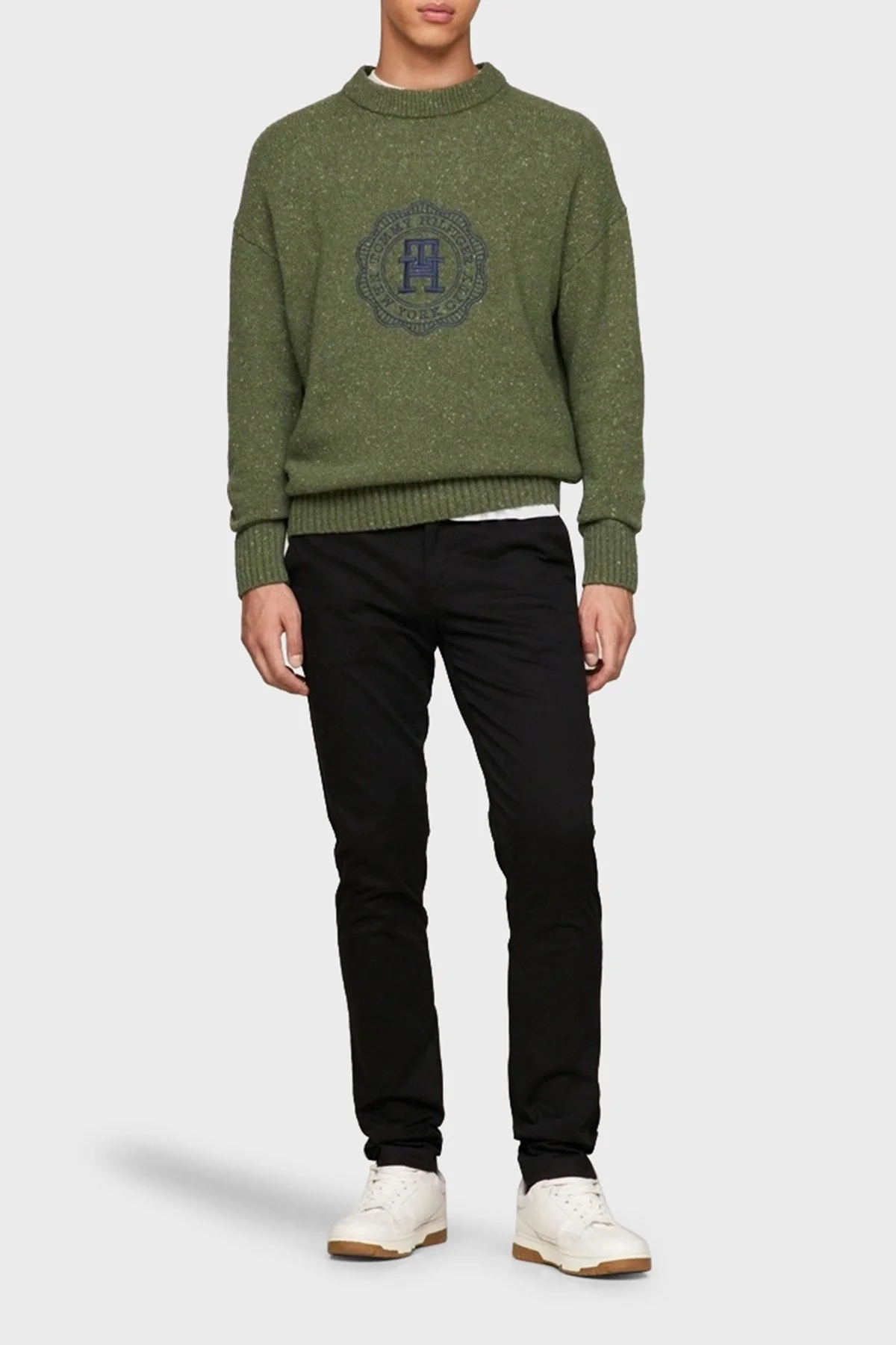 Tommy Hilfiger Pamuklu Normal Bel Slim Fit Erkek Pantolon MW0MW26619 BDS SİYAH - 7