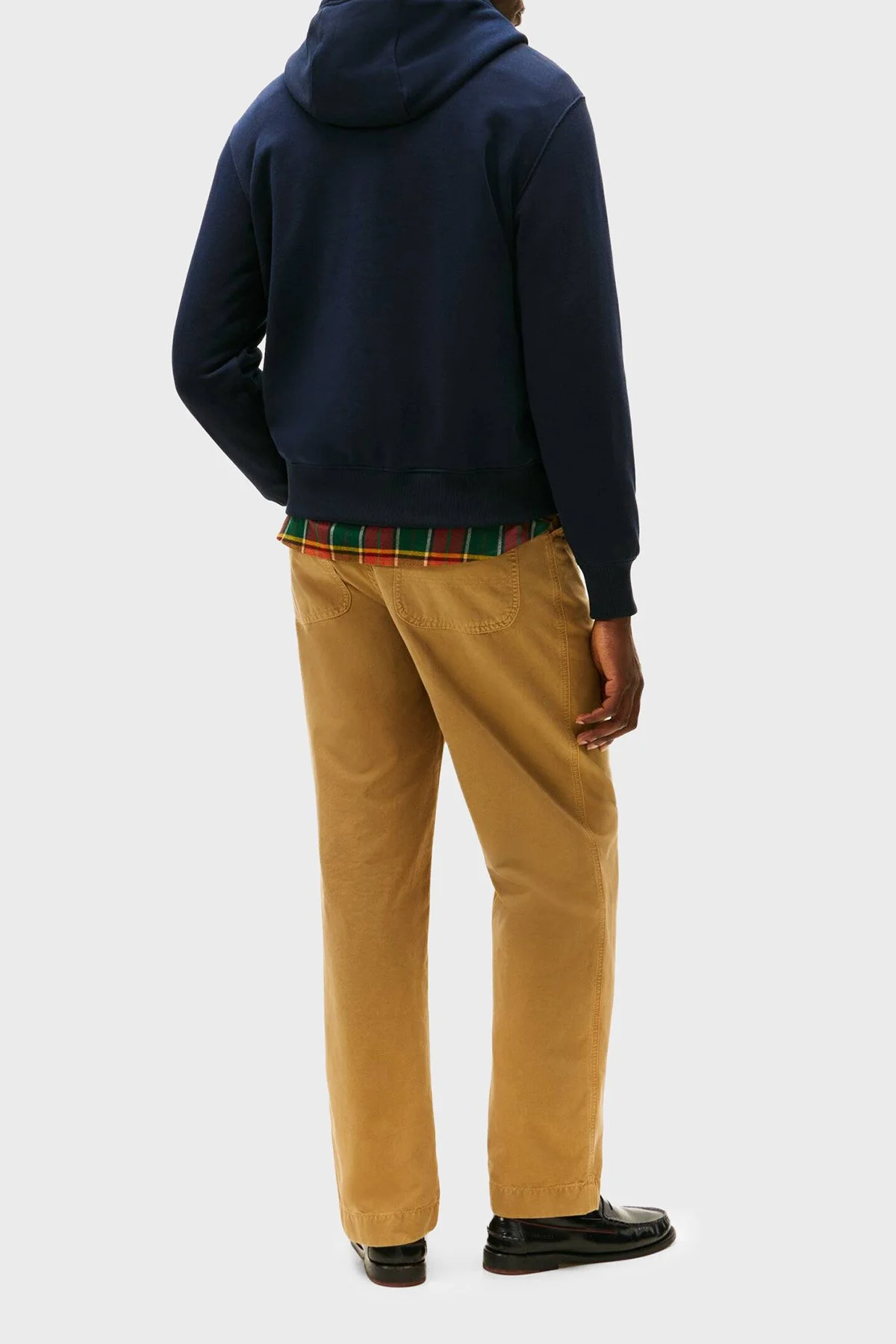 Tommy Hilfiger Pamuklu Regular Fit Baskılı Kapüşon Yaka Erkek Sweat MW0MW40041 DW5 LACİVERT - 4