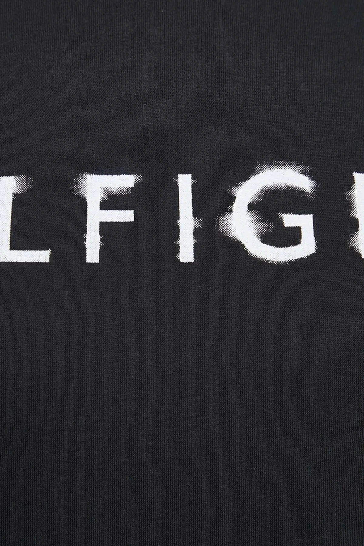 Tommy Hilfiger Pamuklu Regular Fit Bisiklet Yaka Erkek Sweat MW0MW32358 BDS SİYAH - 4