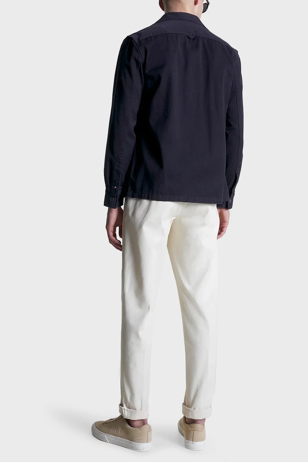 Tommy Hilfiger Pamuklu Regular Fit Ceket Erkek Gömlek MW0MW31773 DW5 LACİVERT - 2