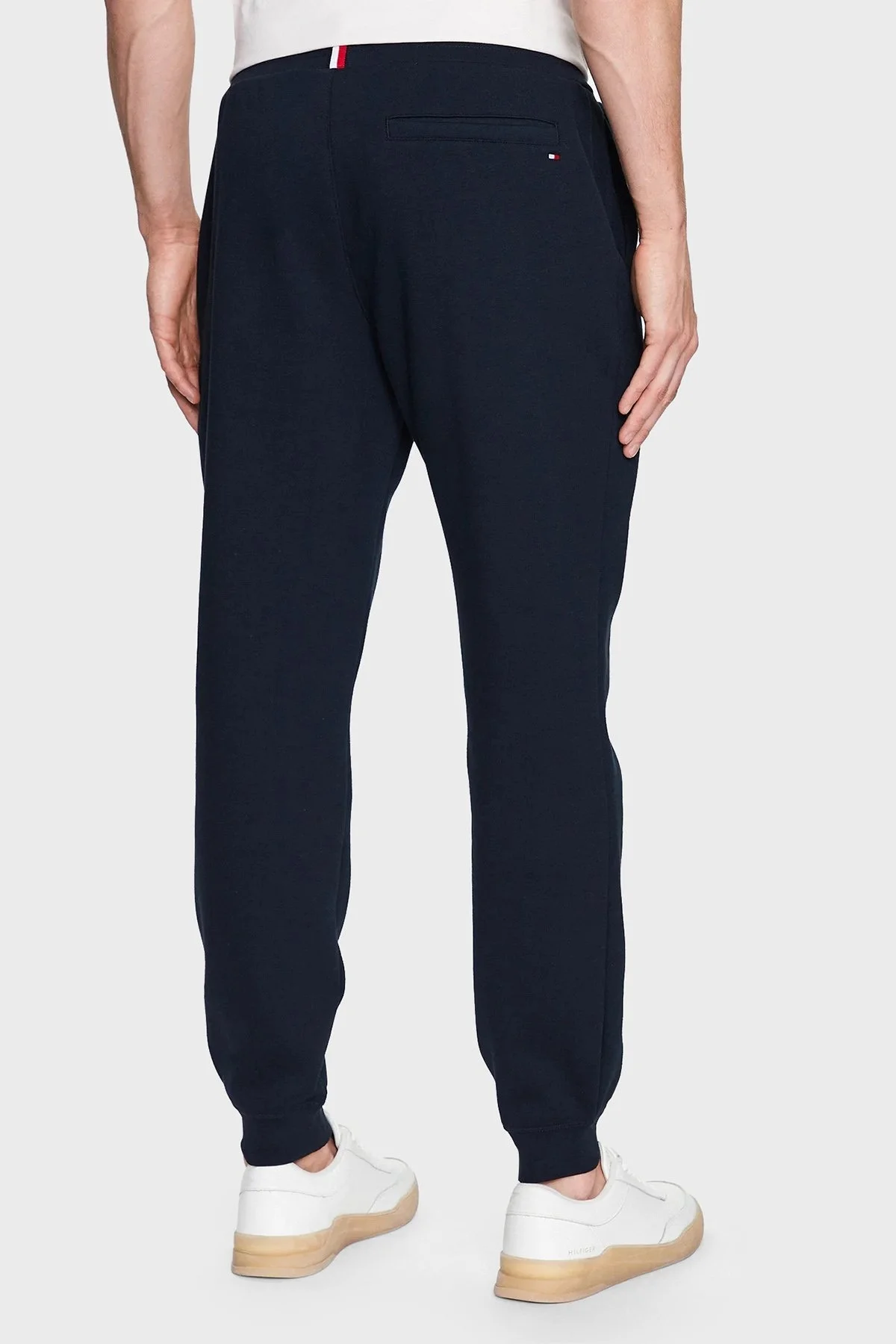 Tommy Hilfiger Pamuklu Regular Fit Cepli Erkek Eşofman Altı MW0MW32059 DW5 LACİVERT - 3