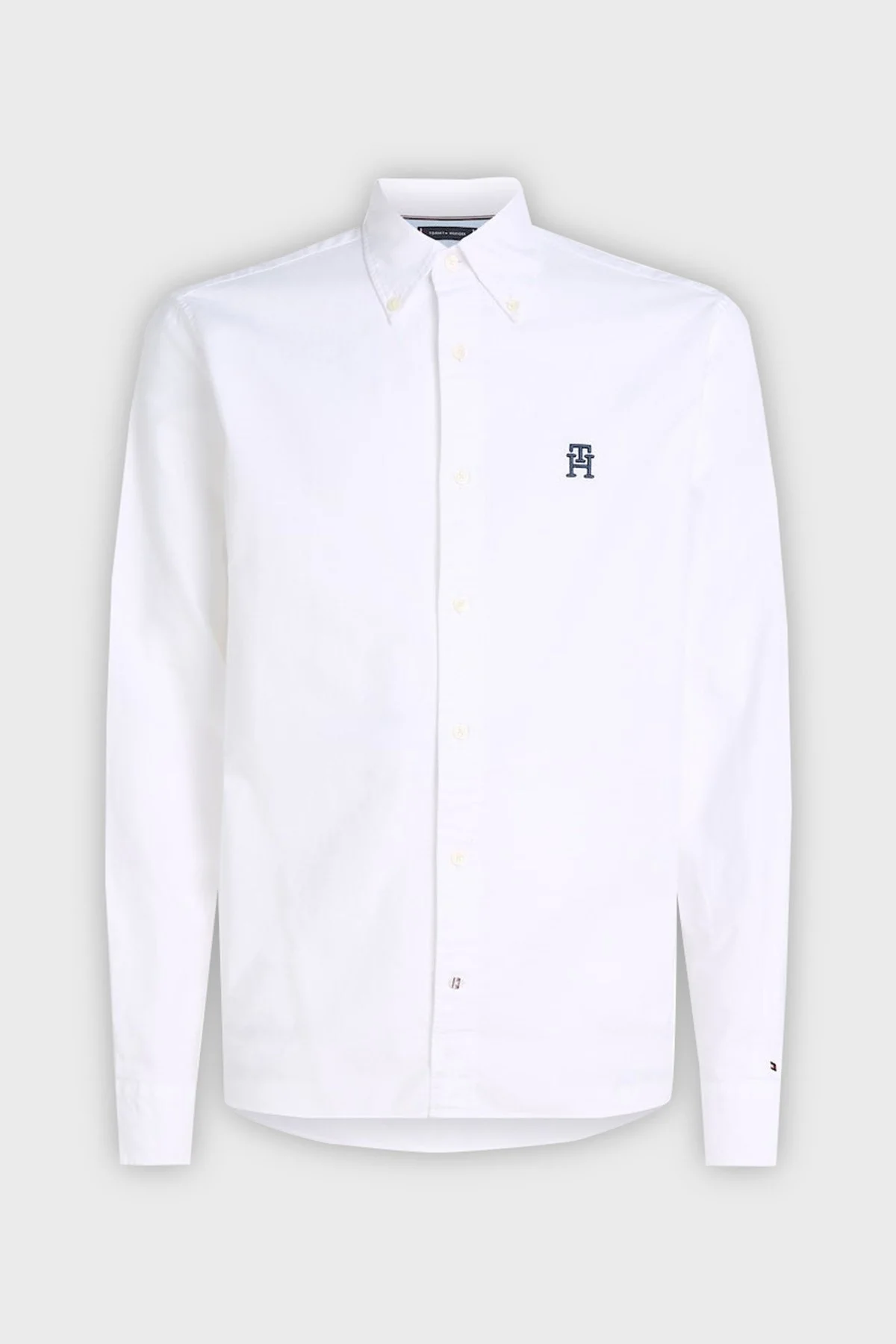 Tommy Hilfiger Pamuklu Regular Fit Erkek Gömlek MW0MW34231 YCF BEYAZ - 2