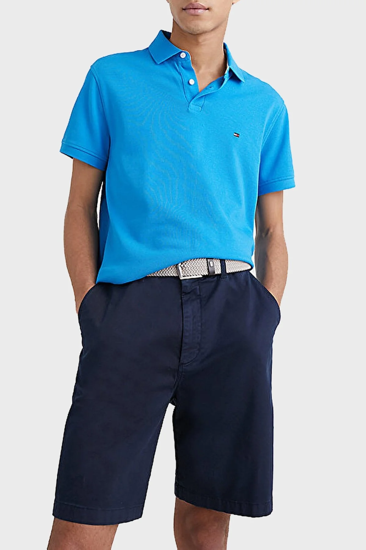 Tommy Hilfiger Pamuklu Regular Fit Erkek Polo T Shirt MW0MW17770 CZW SAKS - 1